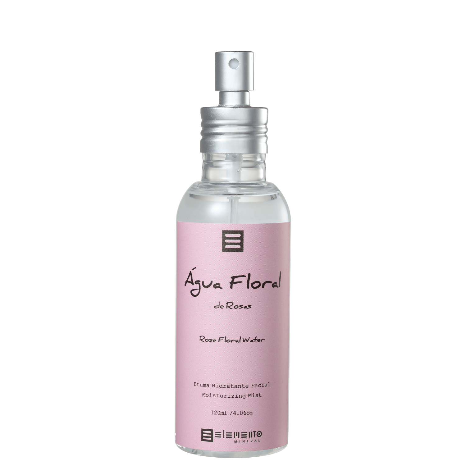 Elemento Mineral Água Floral de Rosas - Tônico Facial 120ml