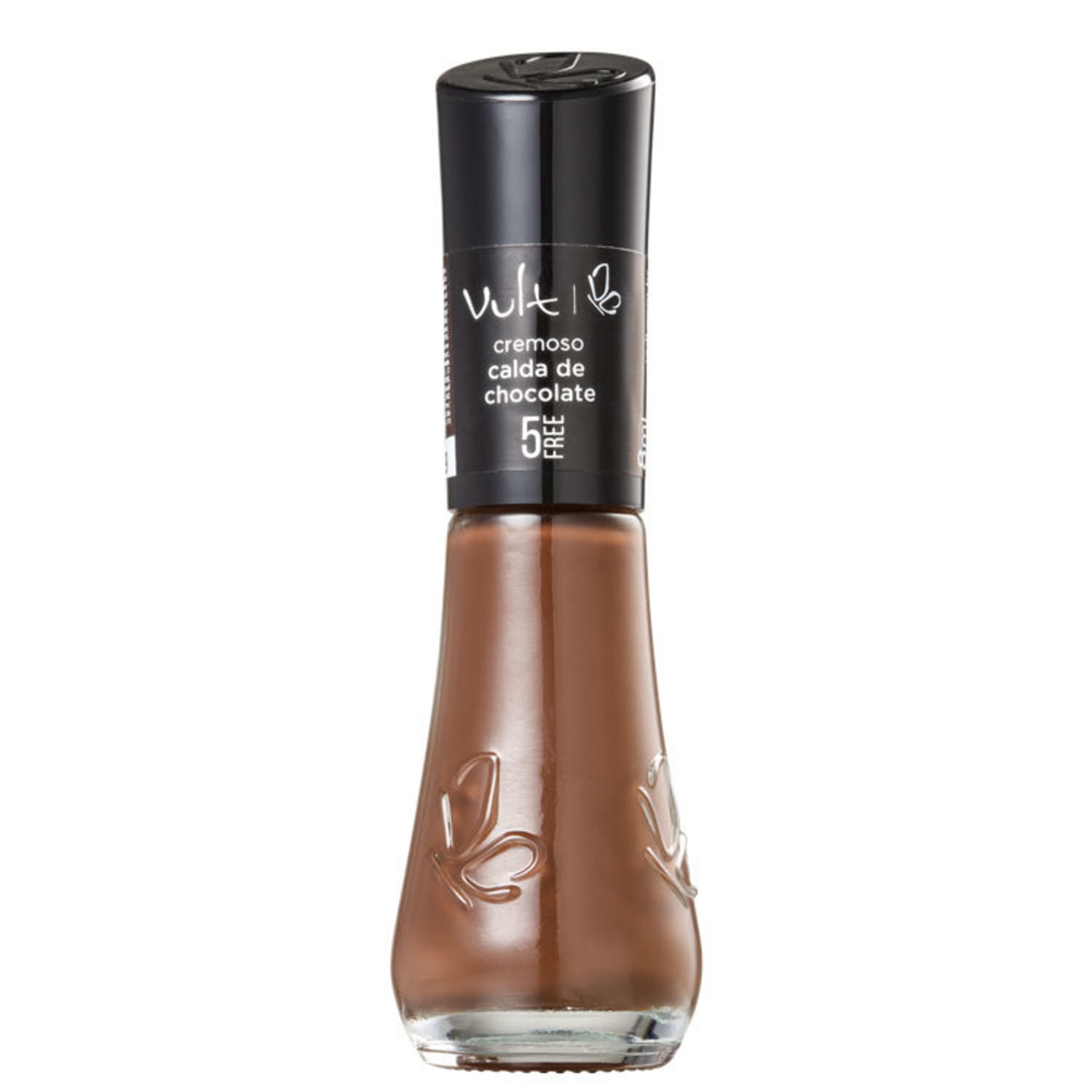 Esmalte Cremoso Marrom Calda de Chocolate 5Free 8ml