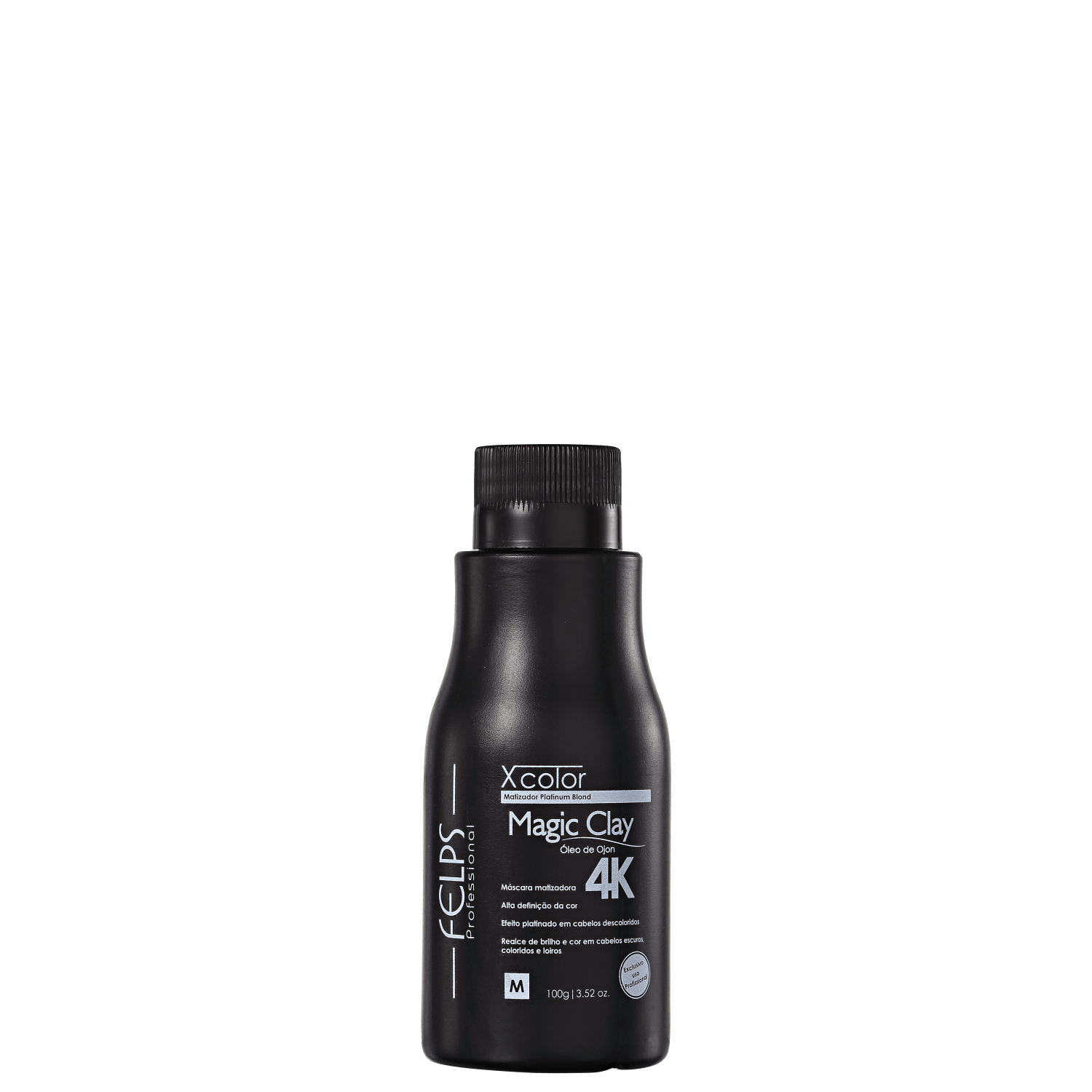 Felps Professional XColor Magic Clay Black 4K - Máscara Matizadora 100g