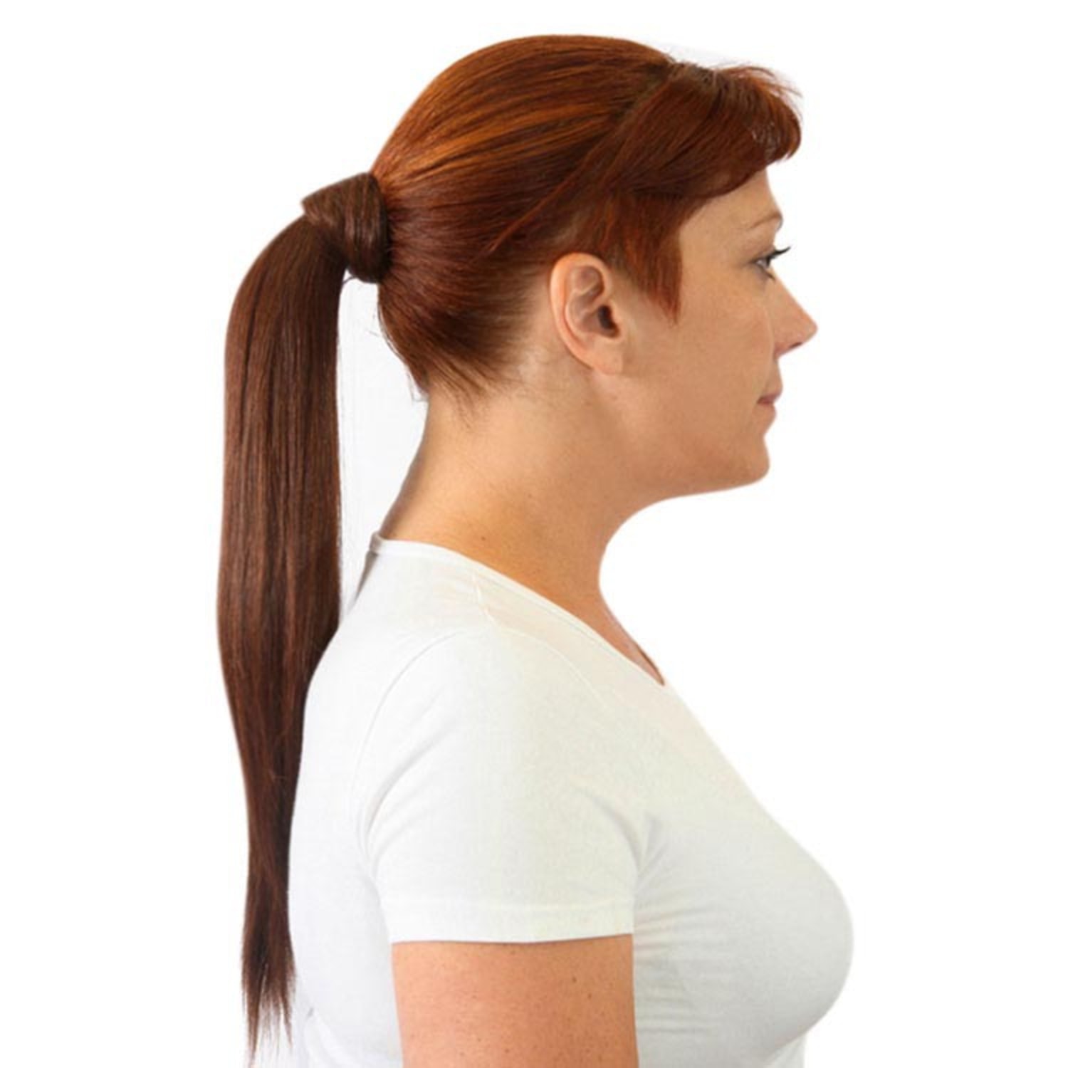 Hairdo Cobre Escuro - Aplique Rabo de Cavalo Liso 46cm