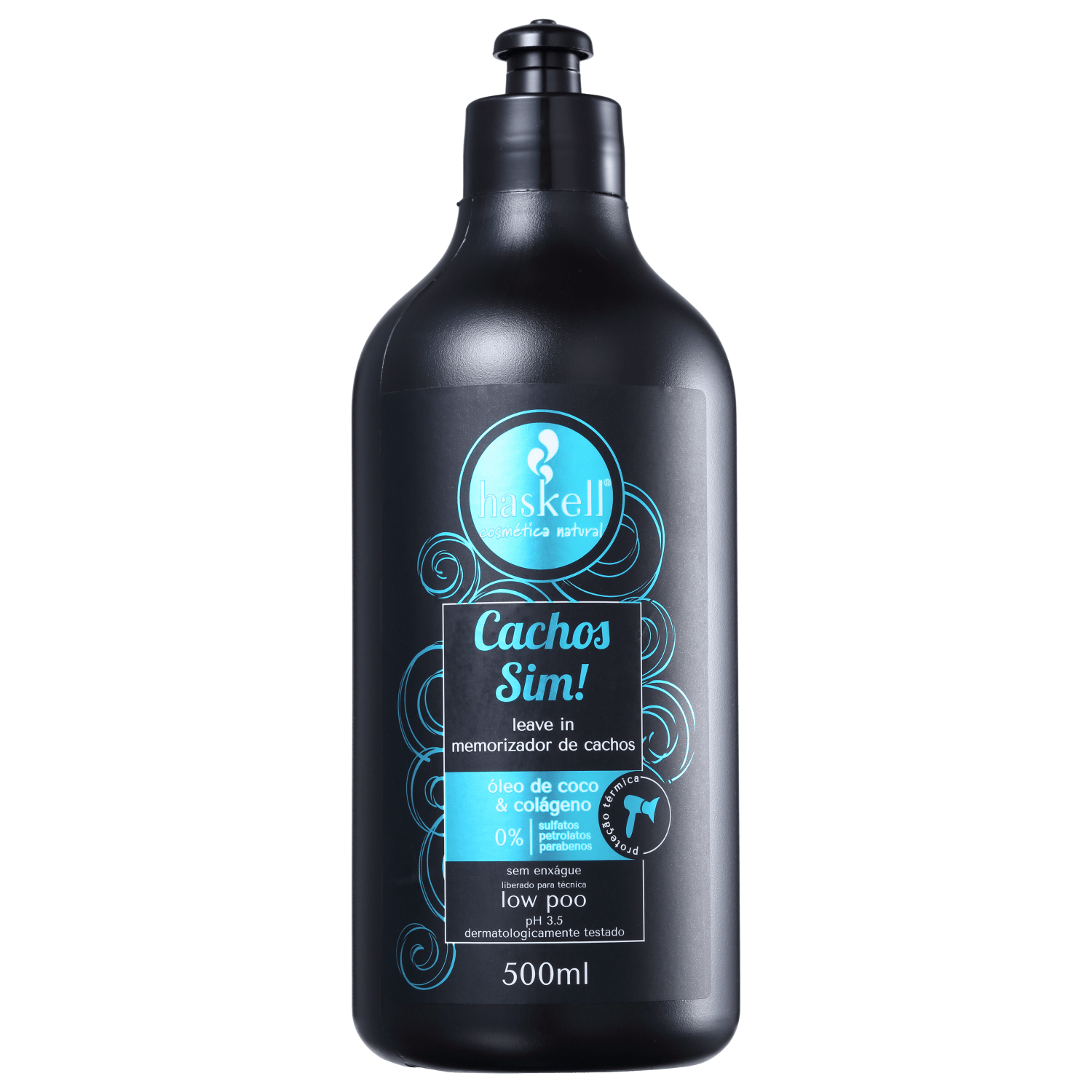 Haskell Cachos Sim ! Memorizador - Leave-In 500ml