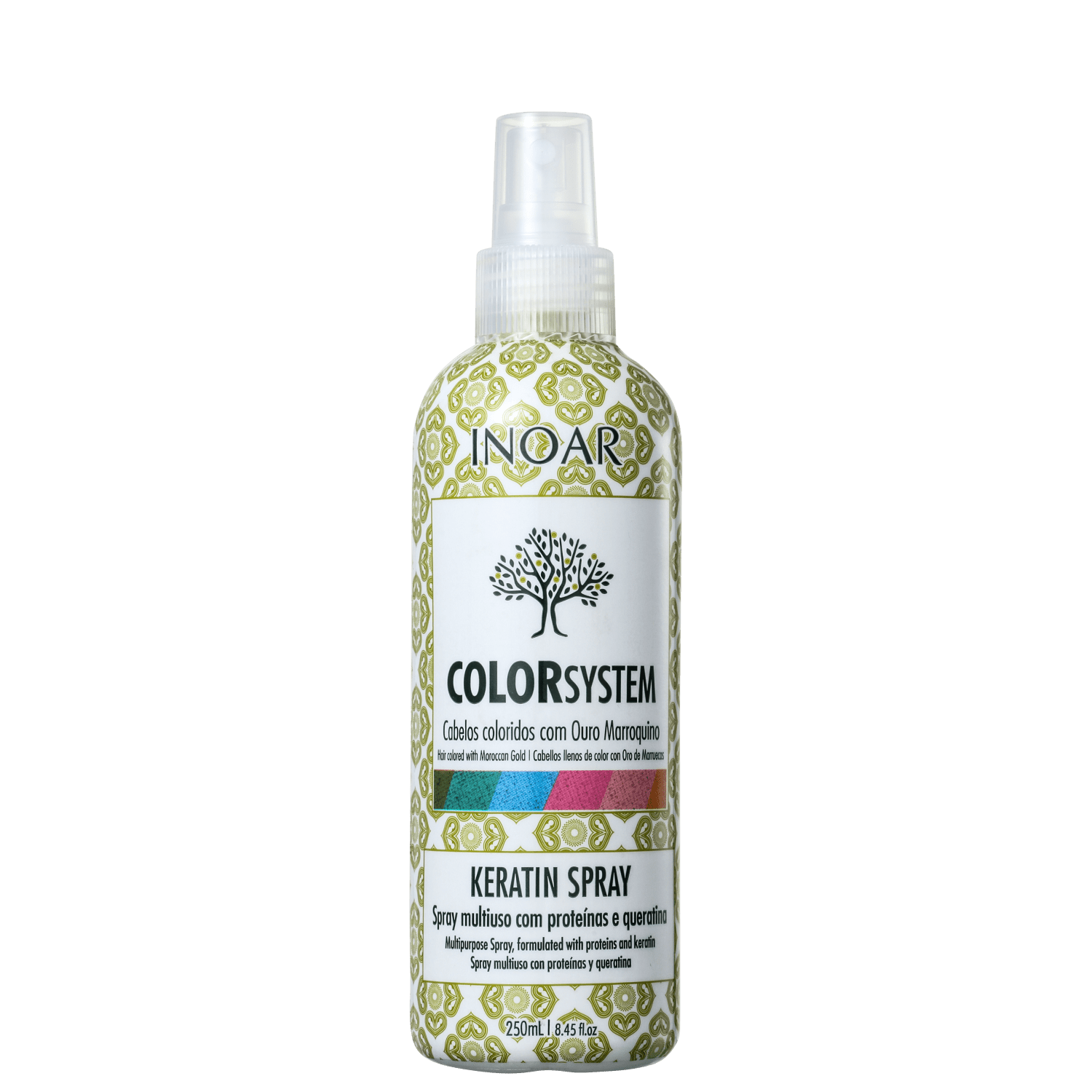 Inoar Color System Keratin Spray - Tratamento Reconstrutor 250ml