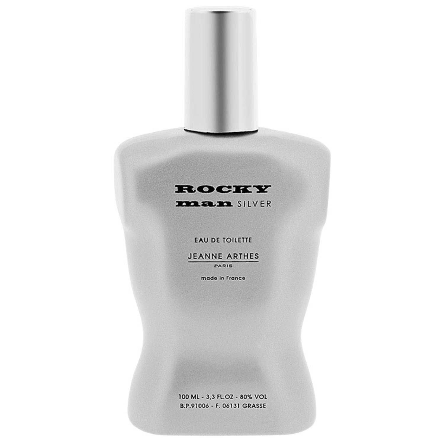Rocky Man Silver Jeanne Arthes Eau de Toilette - Perfume Masculino 100ml