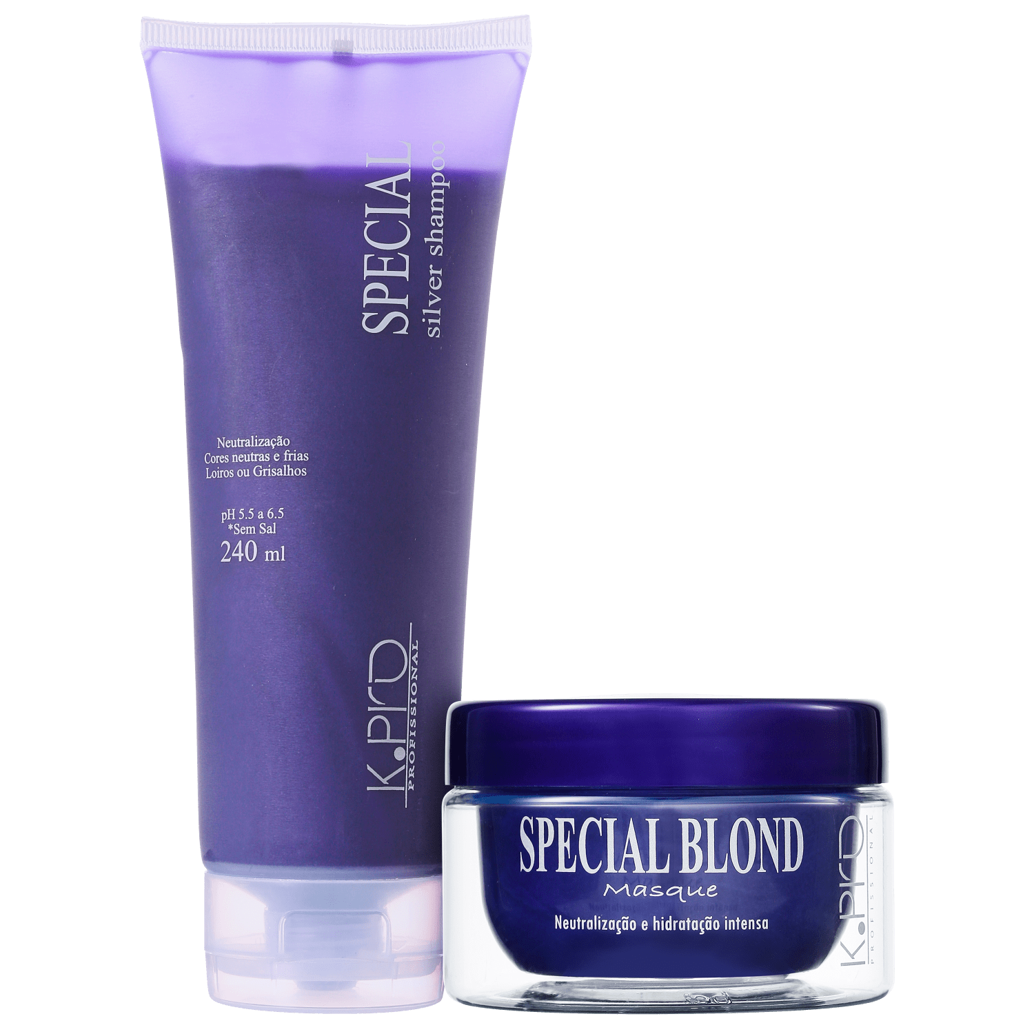 Kit K.Pro Special Silver Blond Treatment (2 Produtos)
