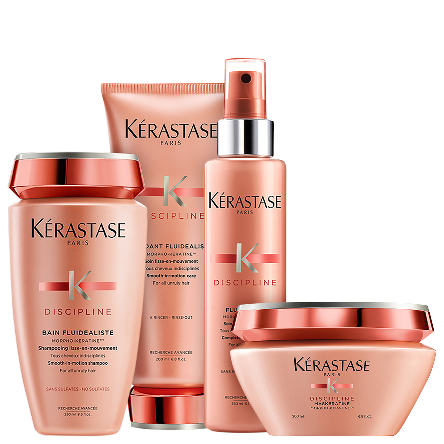 Kit Kérastase Discipline Fluidealiste (4 Produtos)