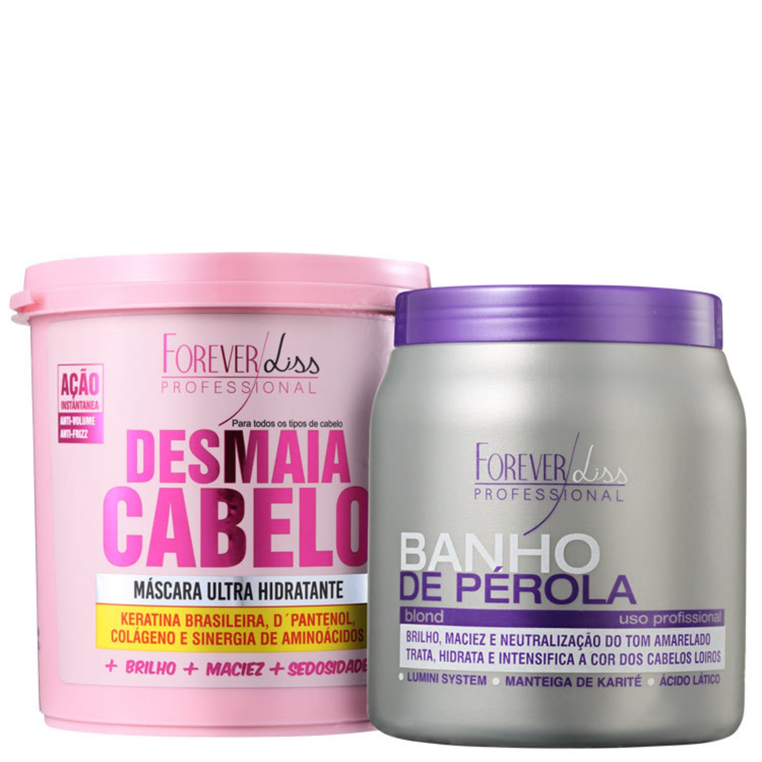Kit Forever Liss Desmaio Perolado (2 Produtos)