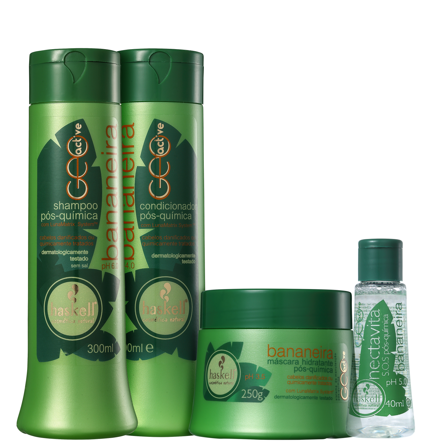Kit Haskell Bananeira Intenso (4 Produtos)