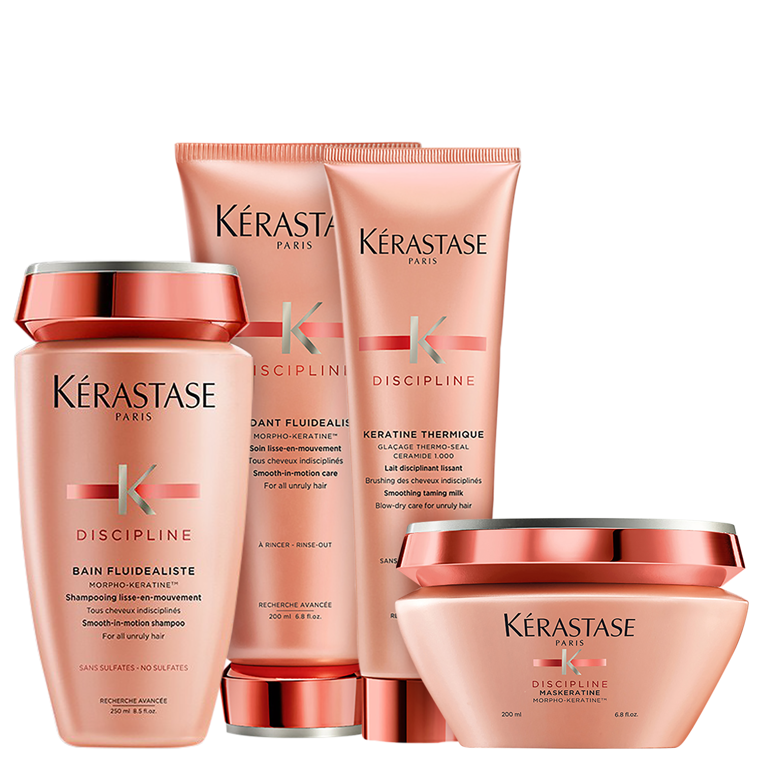 Kit Kérastase Discipline Fluidissime Keratine (4 Produtos)