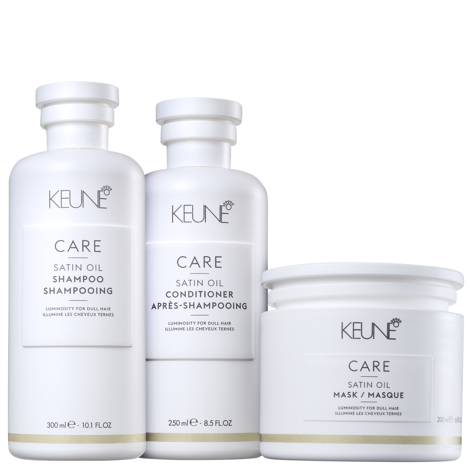 Kit Keune Care Satin Oil Tratamento Profundo (3 Produtos)