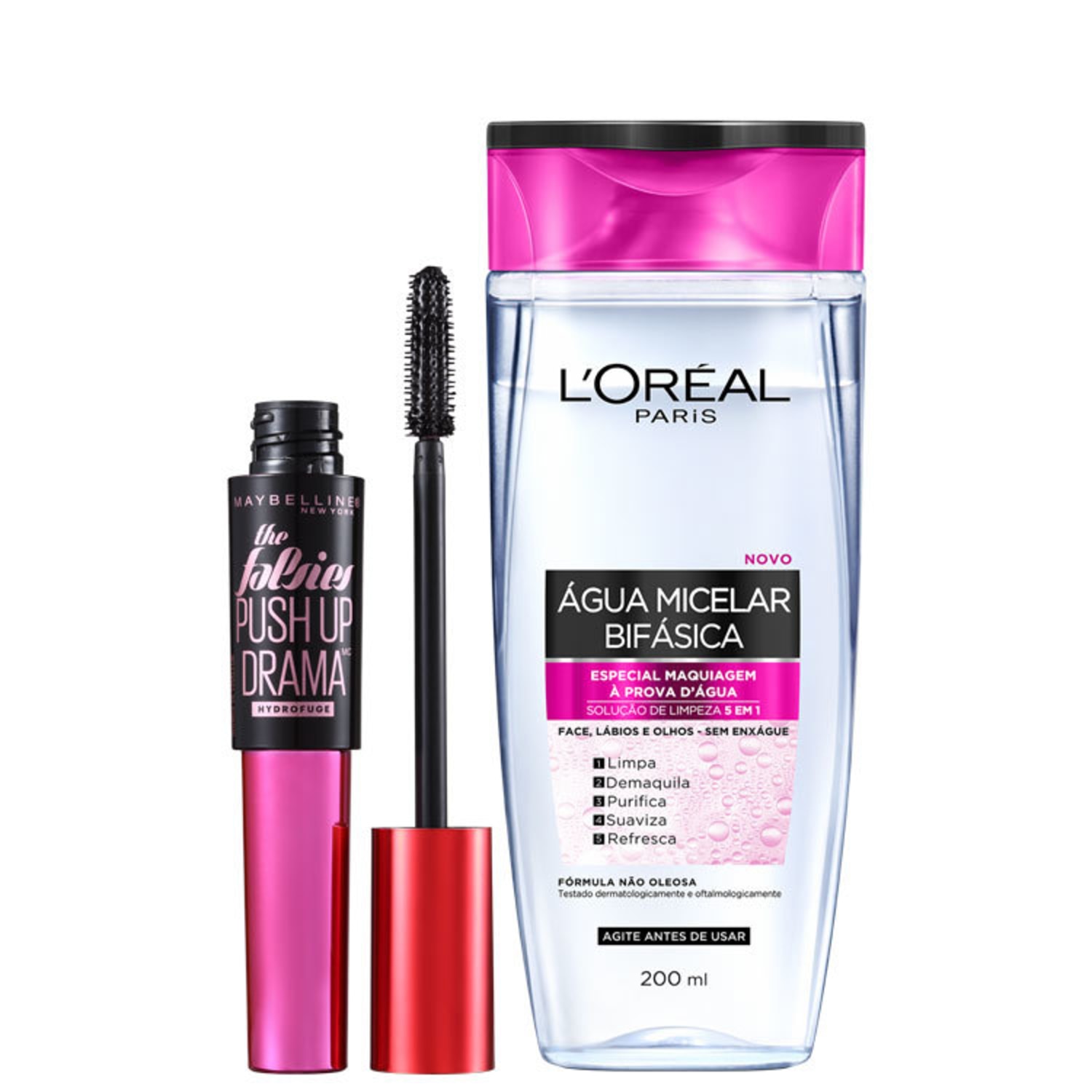 Kit Beleza na Web Maybelline Casal Imbatível (2 Produtos)
