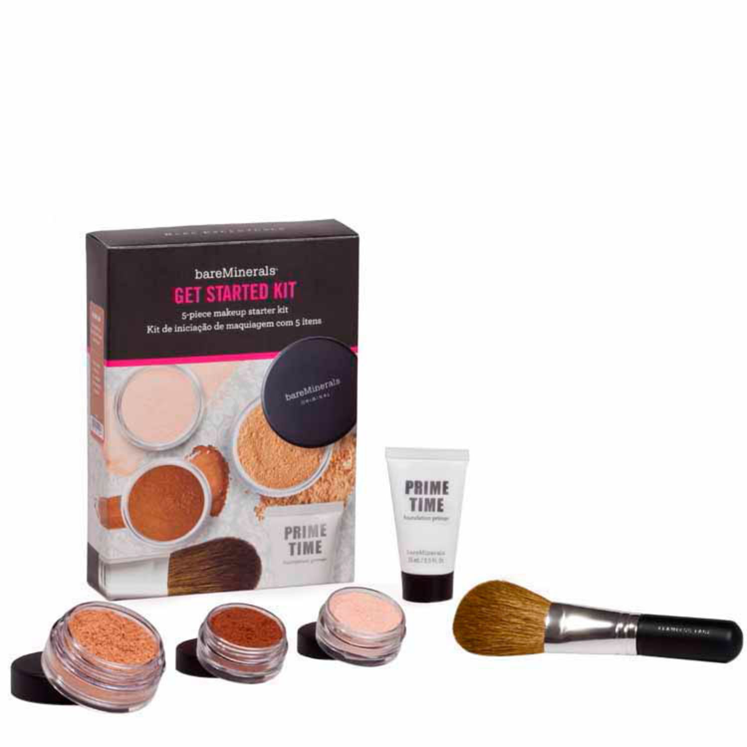 bareMinerals Kit Preparação da Pele Com 5 Itens Golden Medium