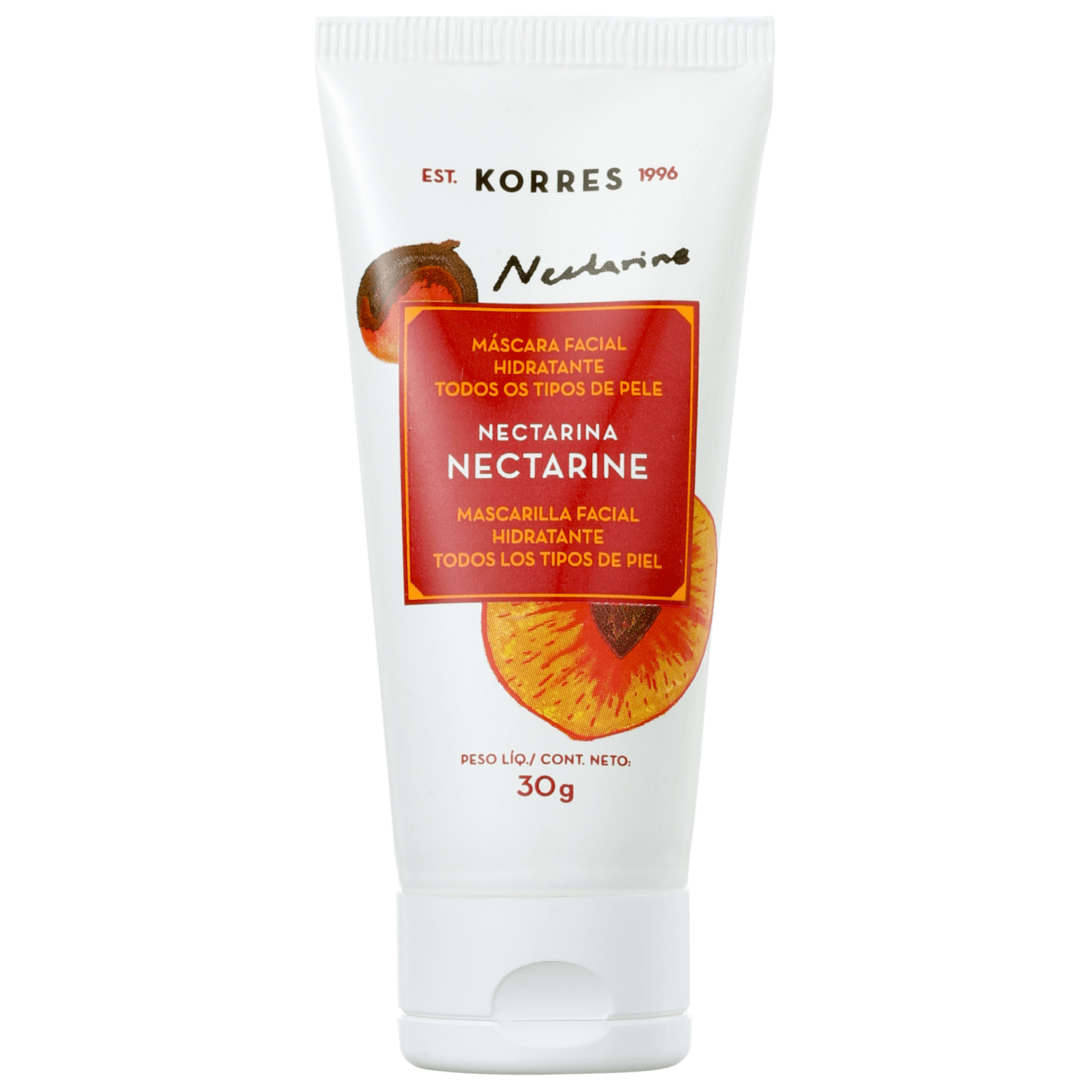 Korres Nectarine - Máscara Hidratante 30g
