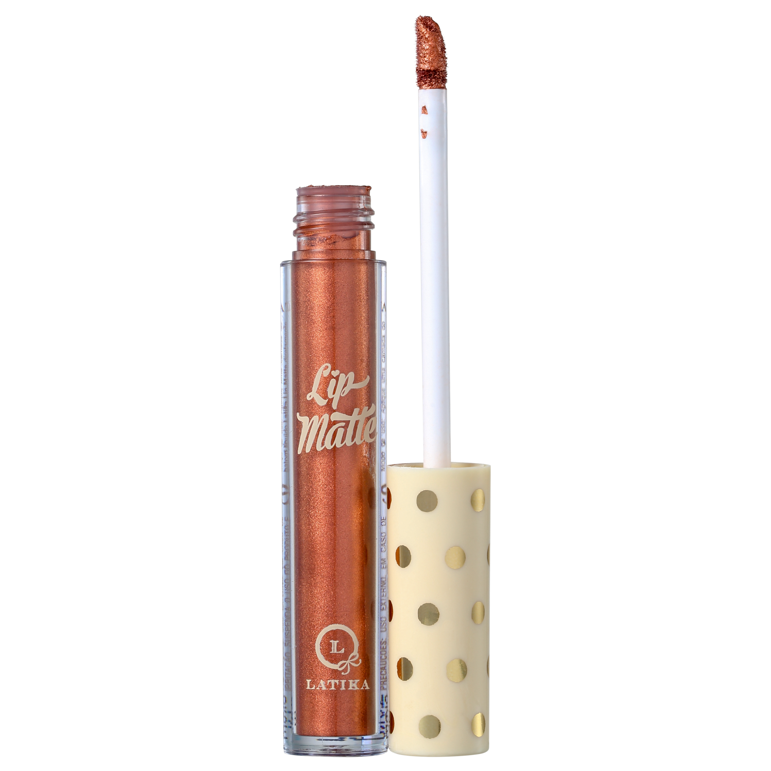 Latika Lip Cobre Nº 40 - Batom Líquido Metálico 4ml