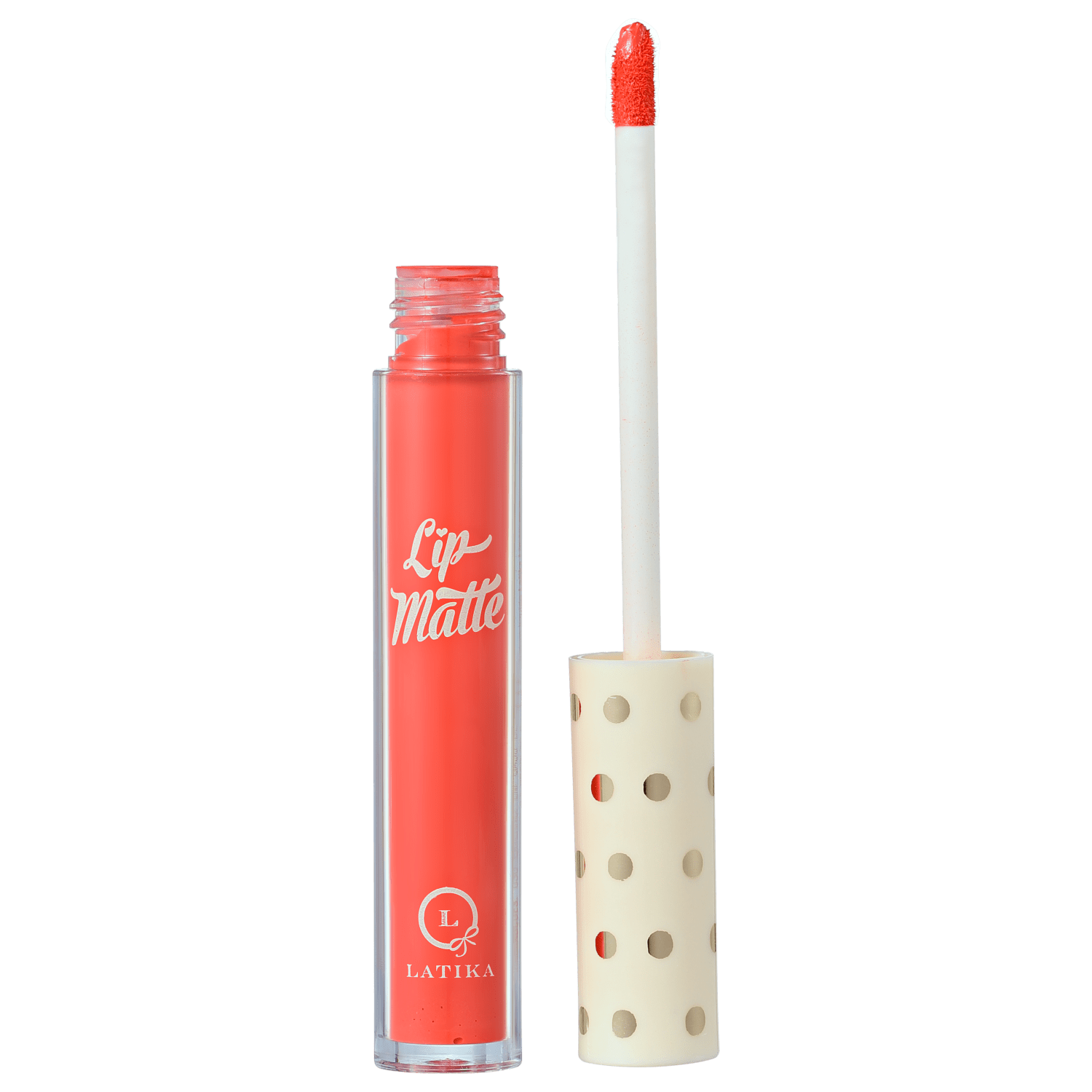 Latika Lip Matte Coral Nº 10 - Batom Líquido 4ml