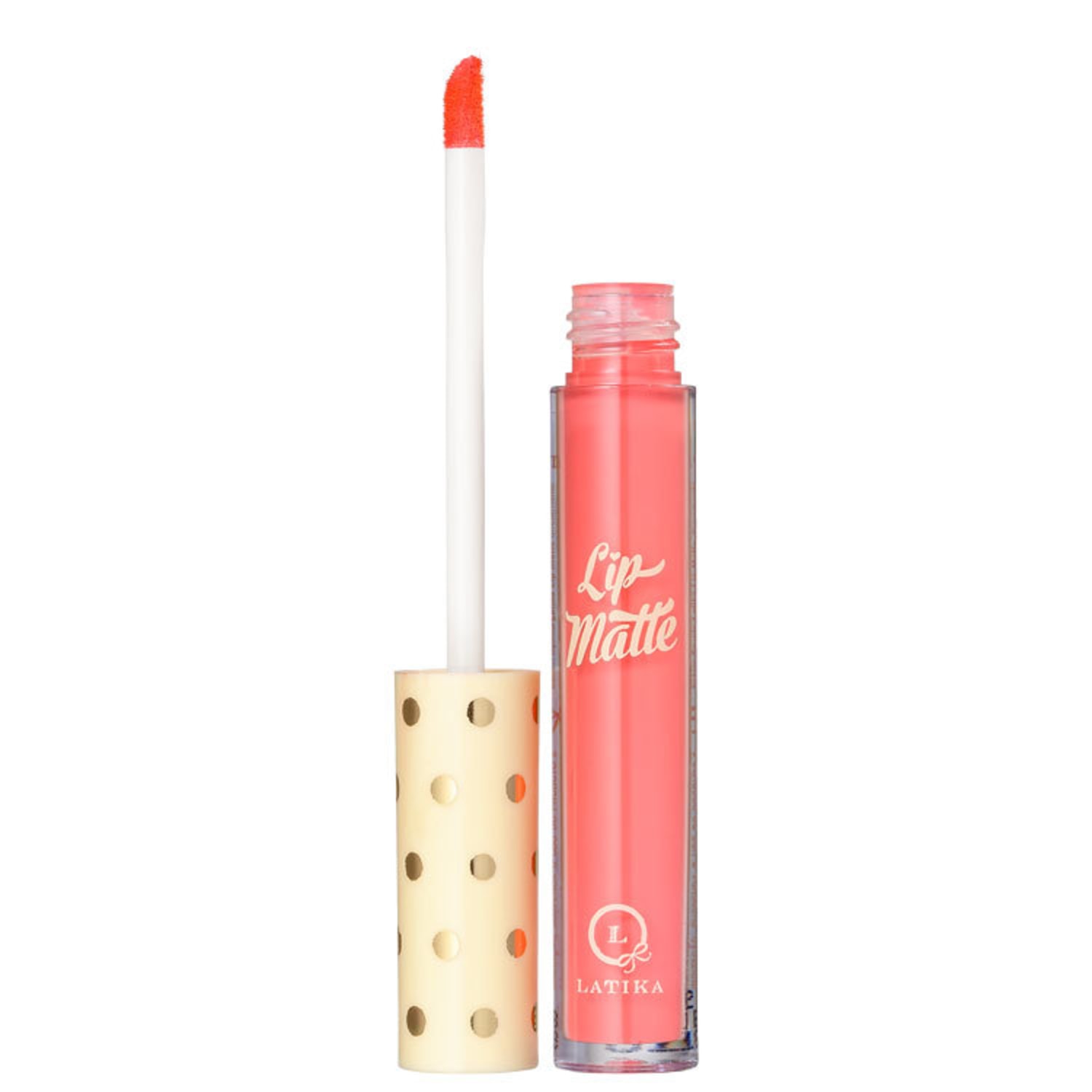 Latika Lip Matte Coral Nº 12 - Batom Líquido 4ml