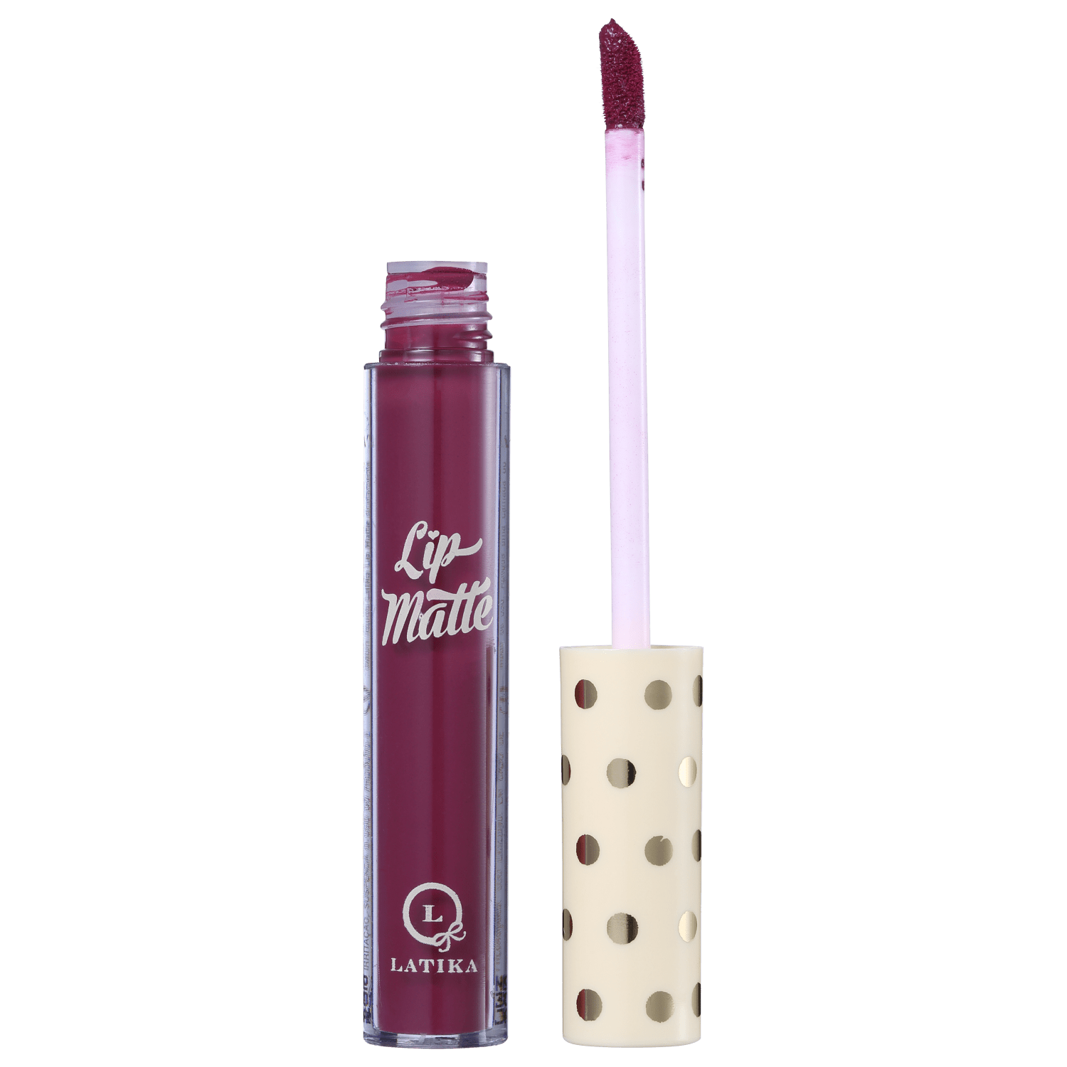 Latika Lip Matte Vinho Nº 23 - Batom Líquido 4ml