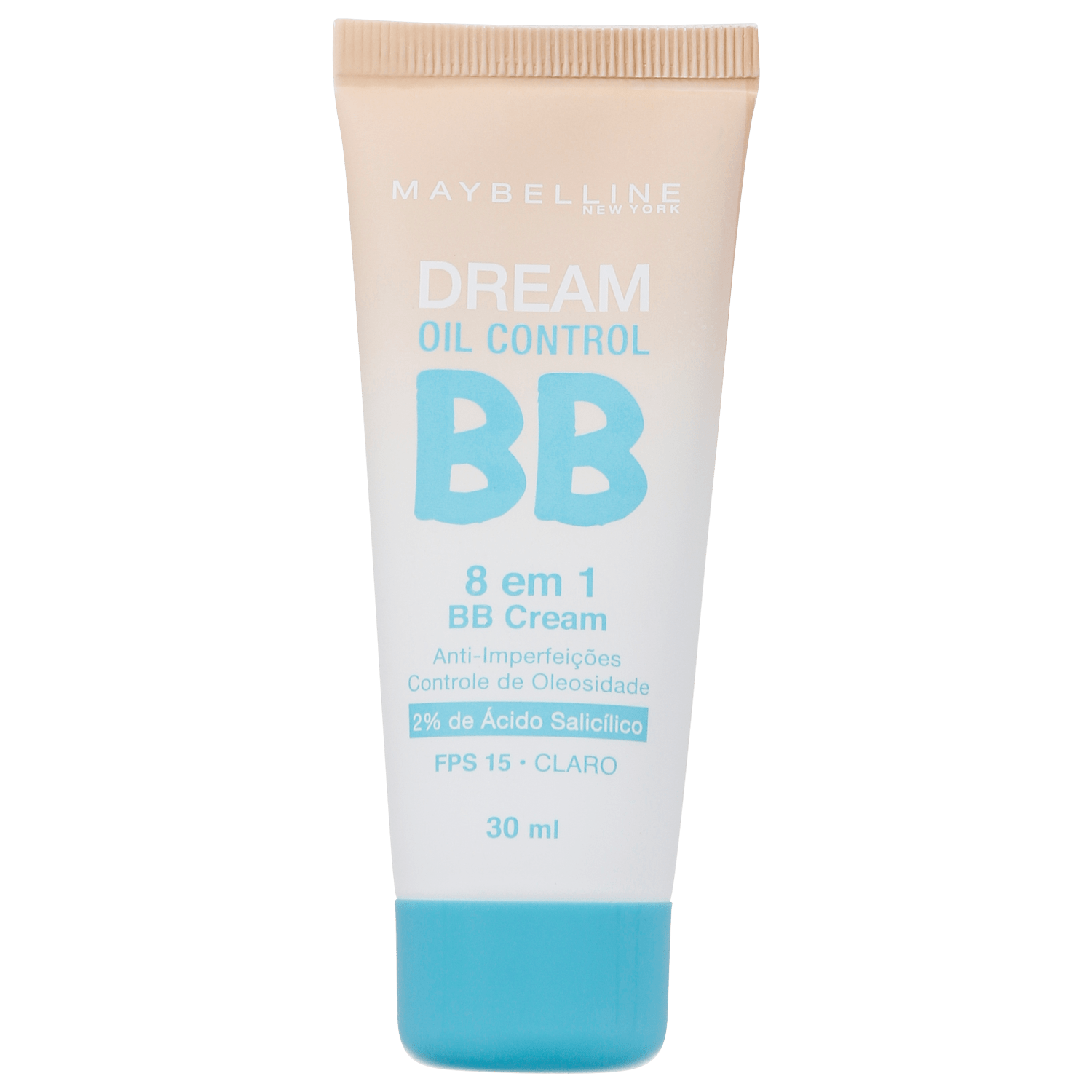 Maybelline Dream Oil Control 8 em 1 FPS 15 Claro - BB Cream 30ml