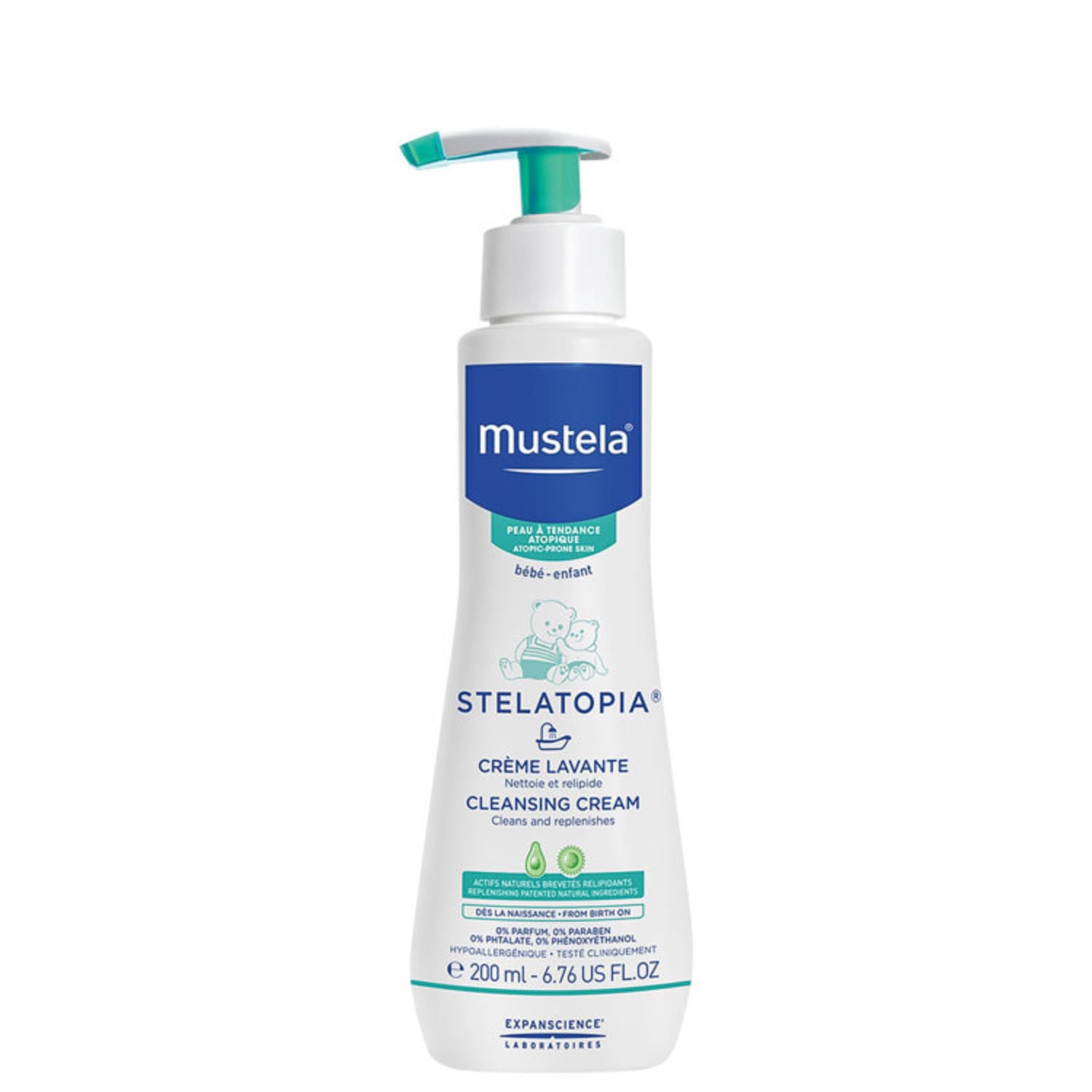 Mustela Dermo-Pédiatrie Stelatopia - Creme de Limpeza 200ml