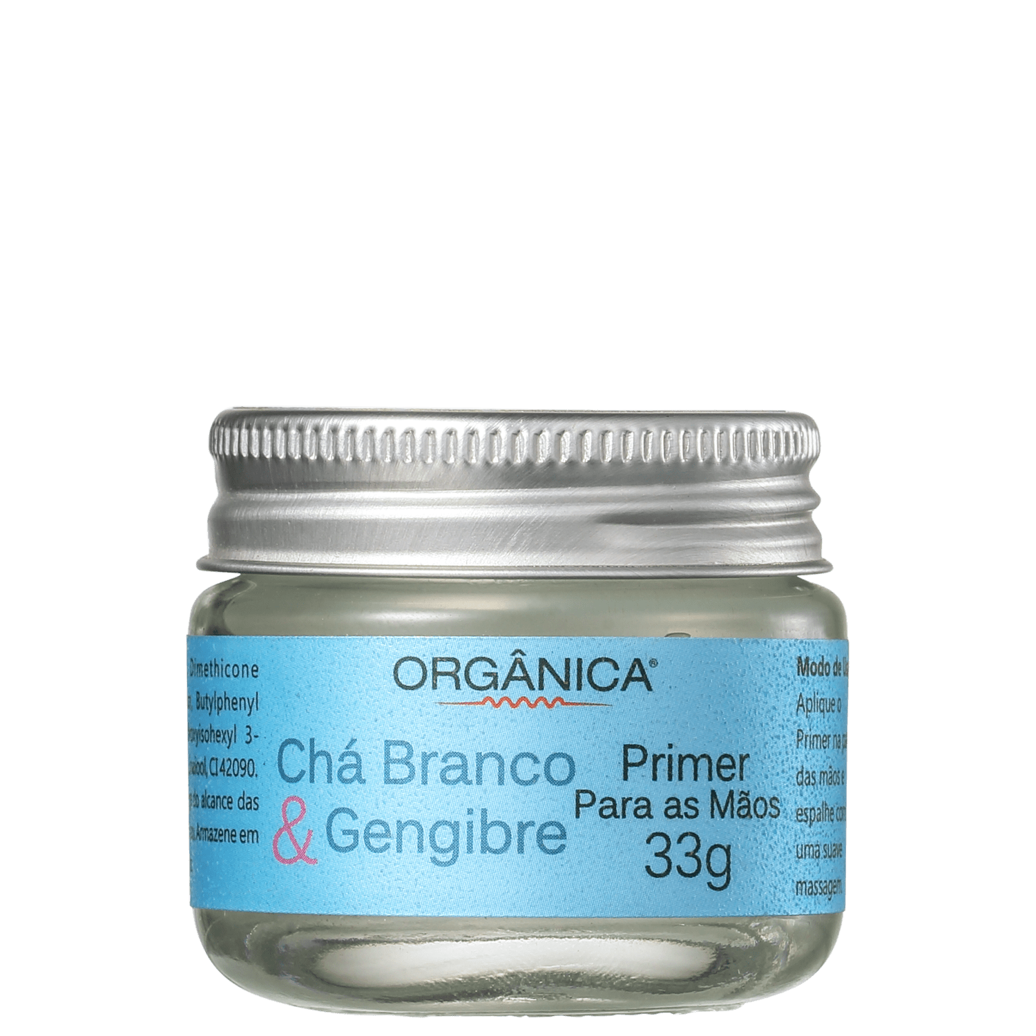 Orgânica Chá Branco &amp; Gengibre - Primer Para as Mãos 33g