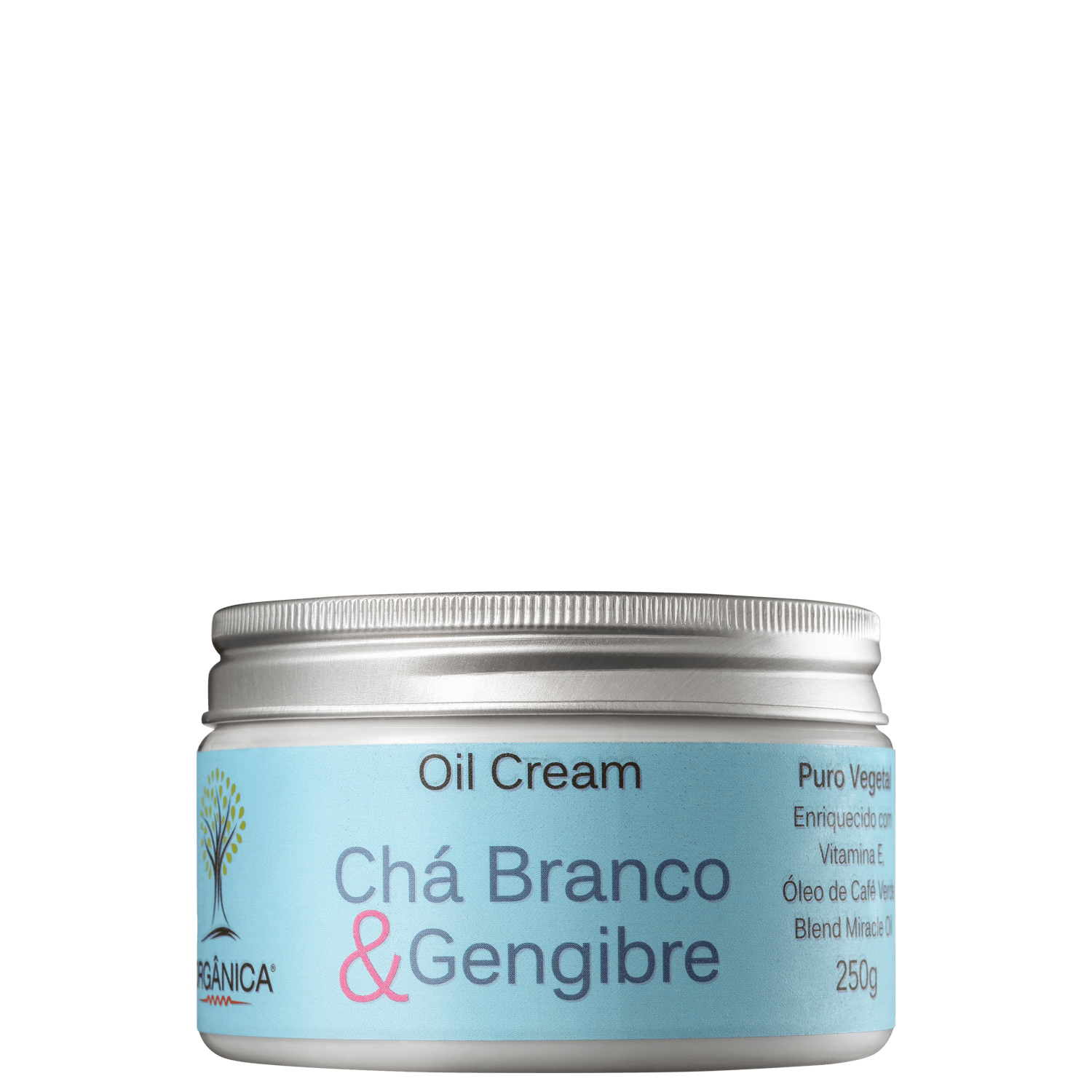Orgânica Oil Cream Chá Branco & Gengibre - Hidratante 270ml