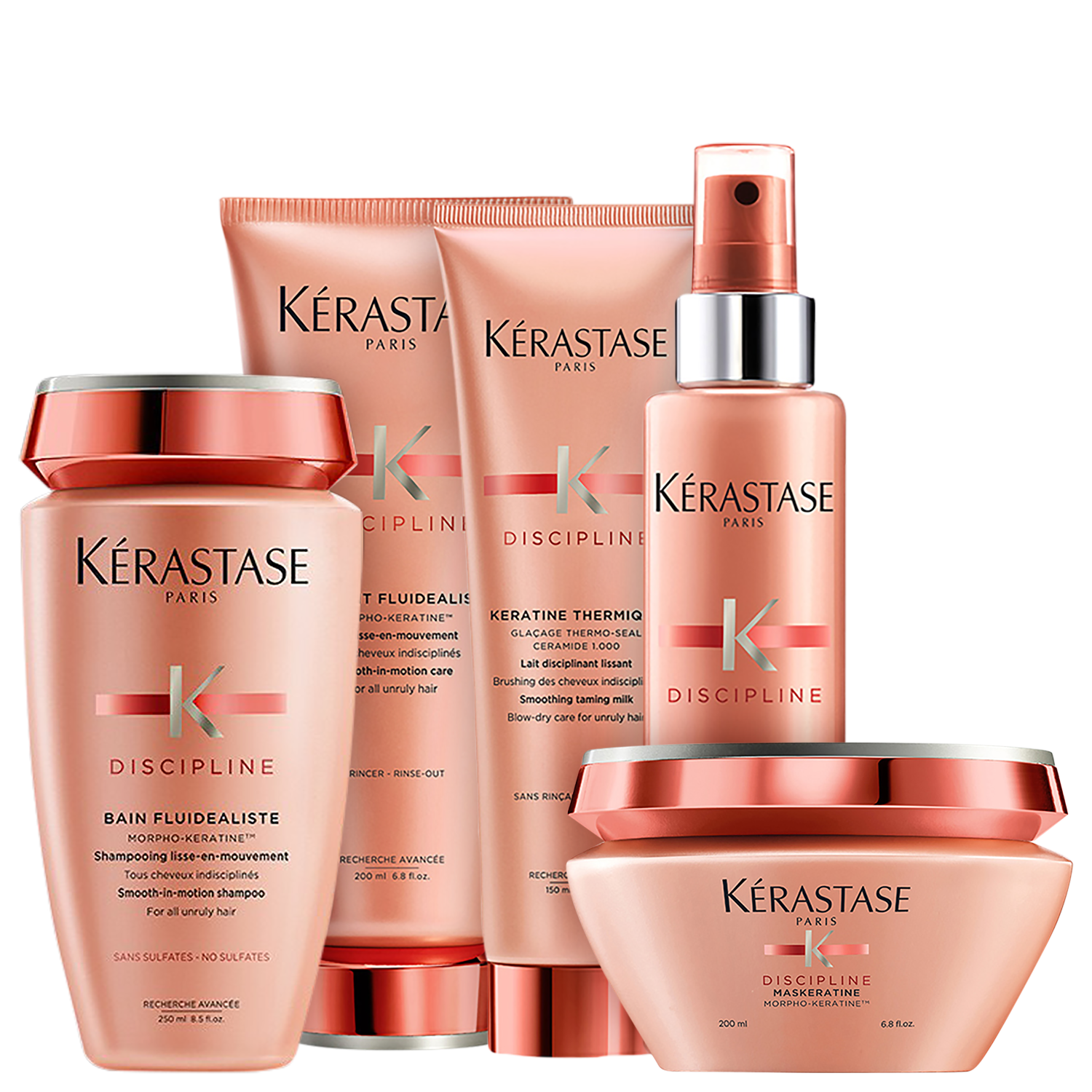 Kit Kérastase Discipline Full (5 Produtos)