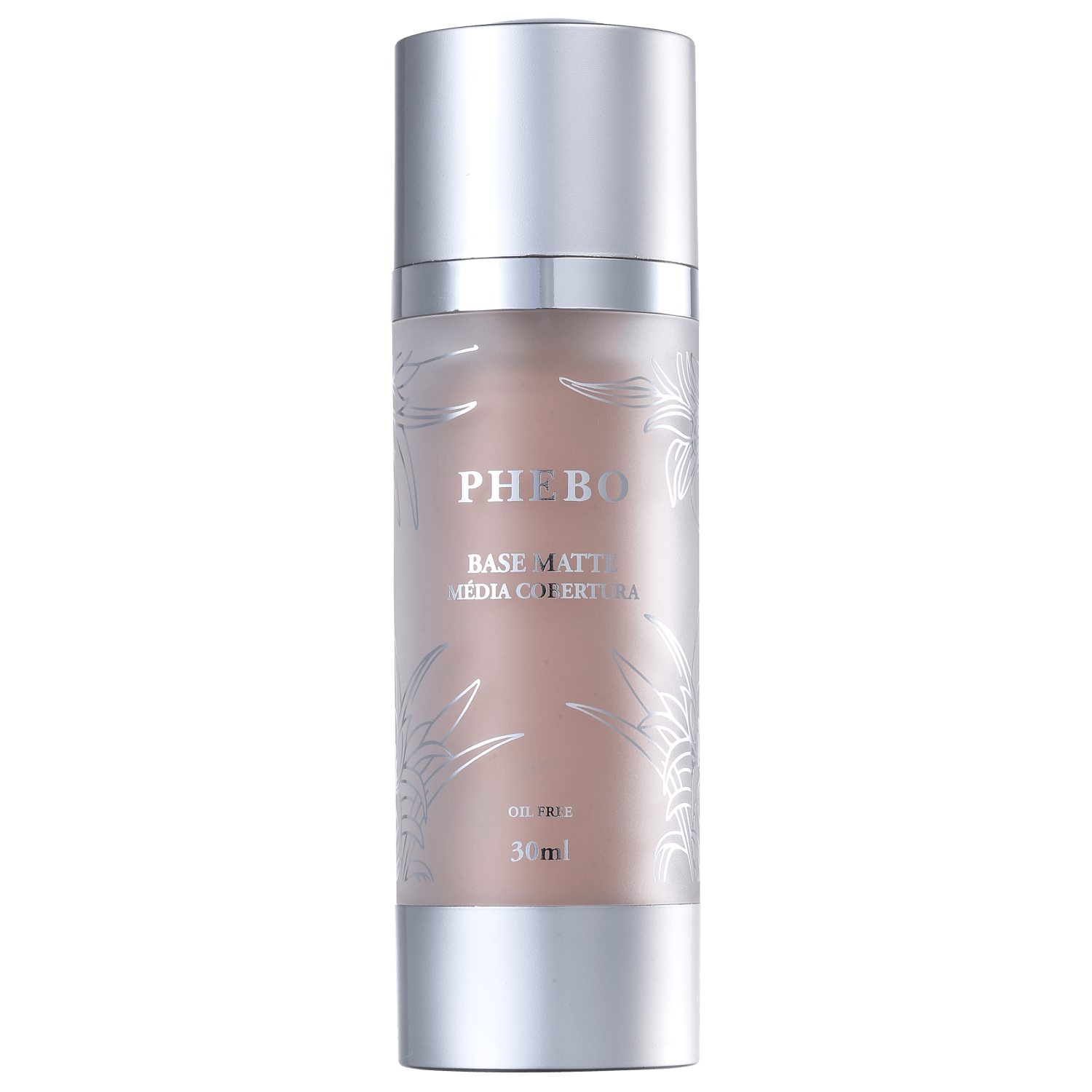 Phebo Matte Média Cobertura Macadâmia - Base Líquida 30ml
