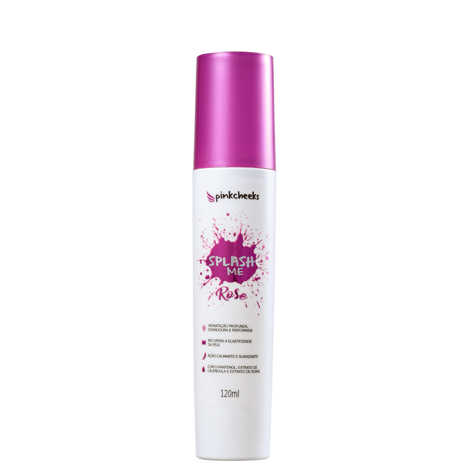 Pink Cheeks Splash Me Rose - Spray Hidratante Corporal 120ml