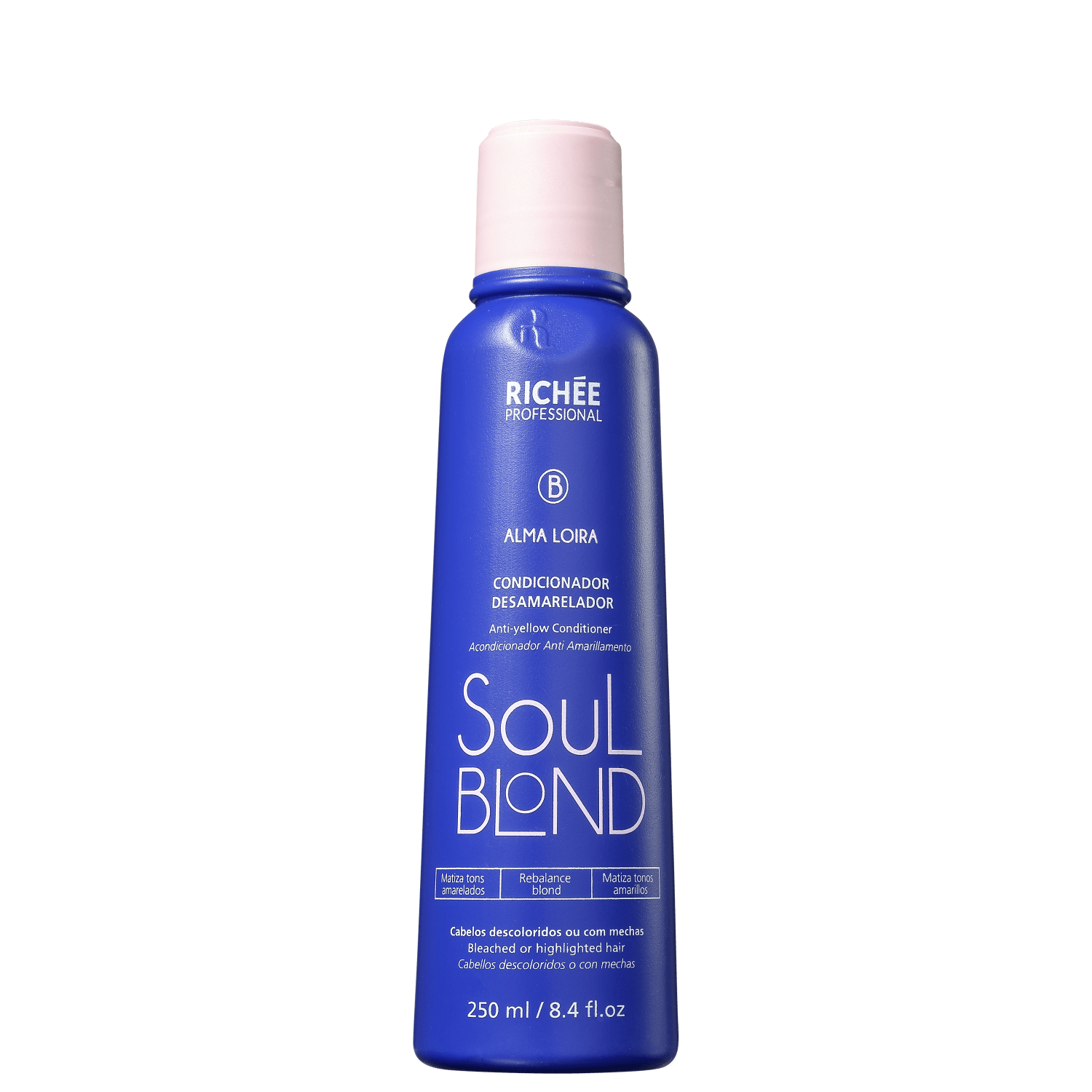 Richée Professional Soul Blond - Condicionador Desamarelador 250ml