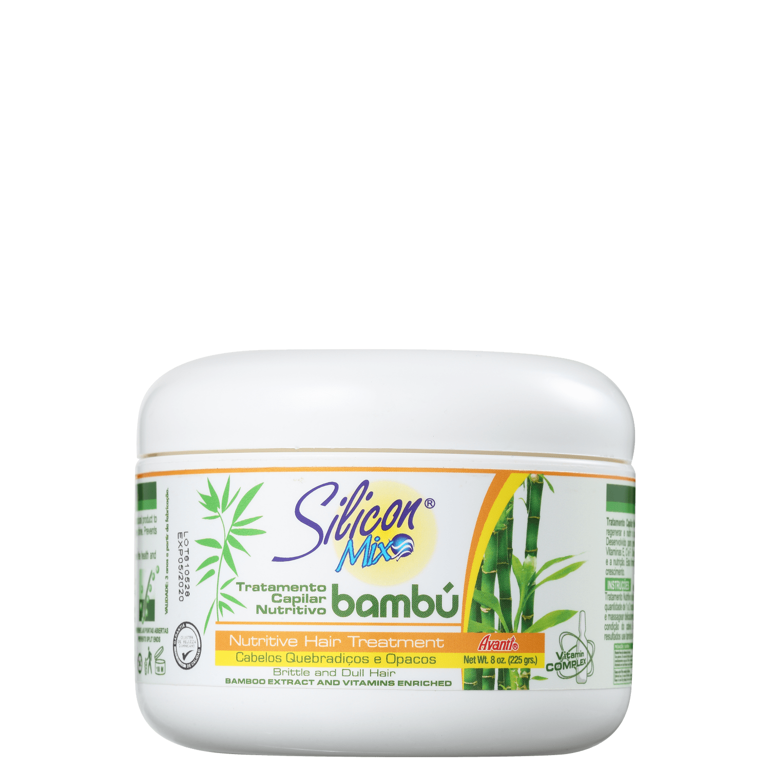 Silicon Mix Bambú Nutritivo - Máscara Capilar 225g