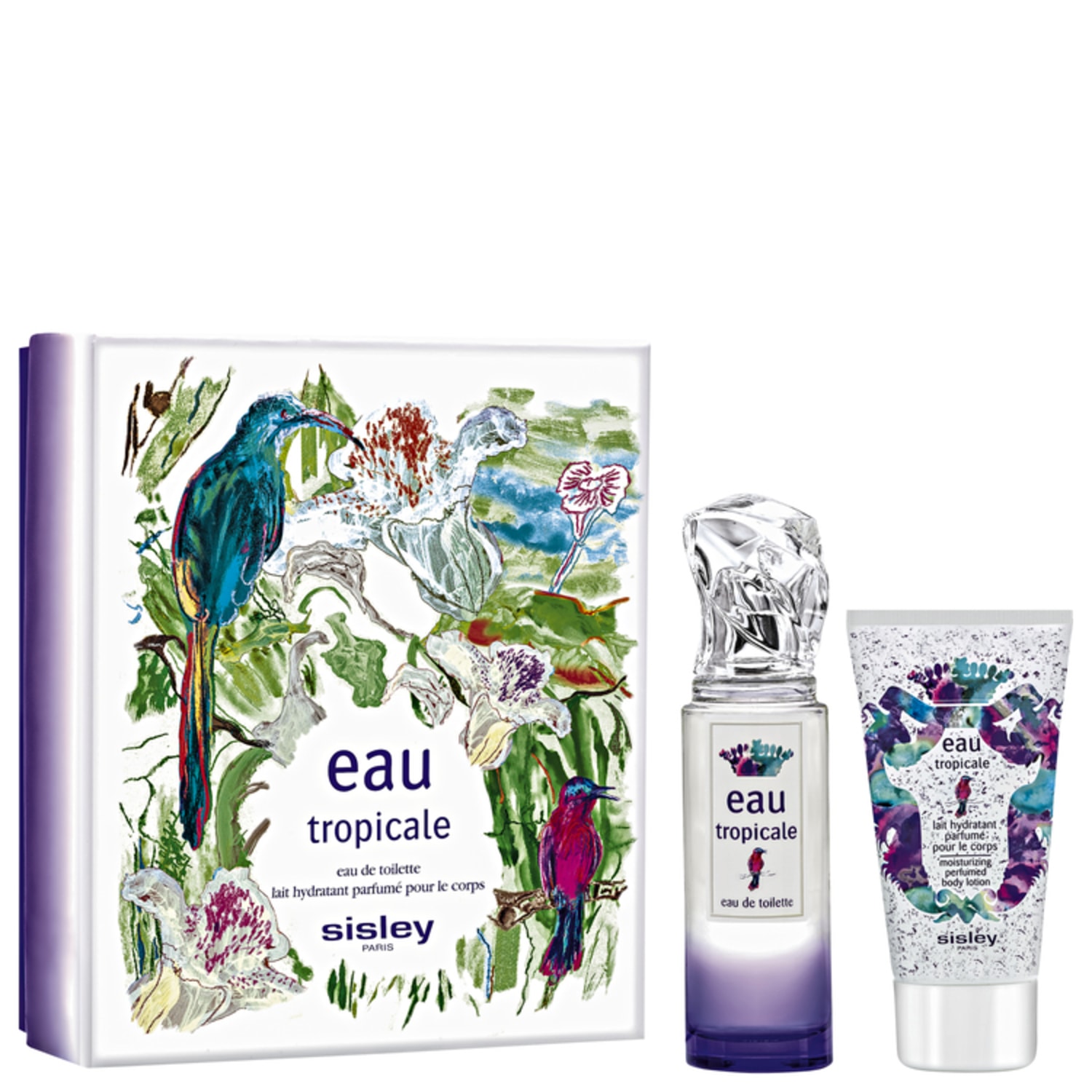 Conjunto Eau Tropicale Sisley Feminino - Eau de Toilette 50ml + Loção Corporal 50ml