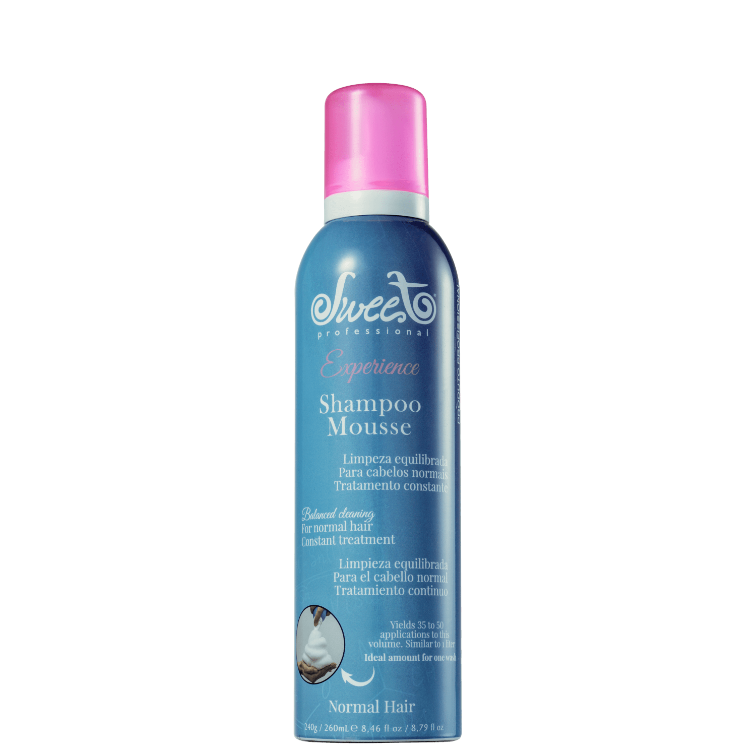 Sweet Hair Experience Mousse Normal Hair - Shampoo 260ml