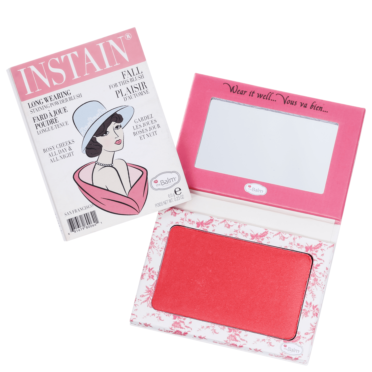 the Balm Instain Toile Strawberry - Blush Luminoso 5,5g