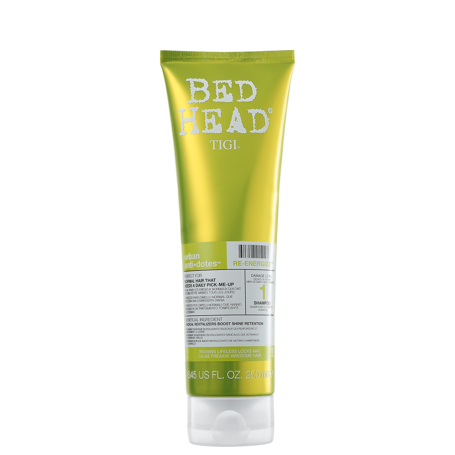 TIGI Bed Head Urban Anti+Dotes 1 Re-Energize - Shampoo 250ml