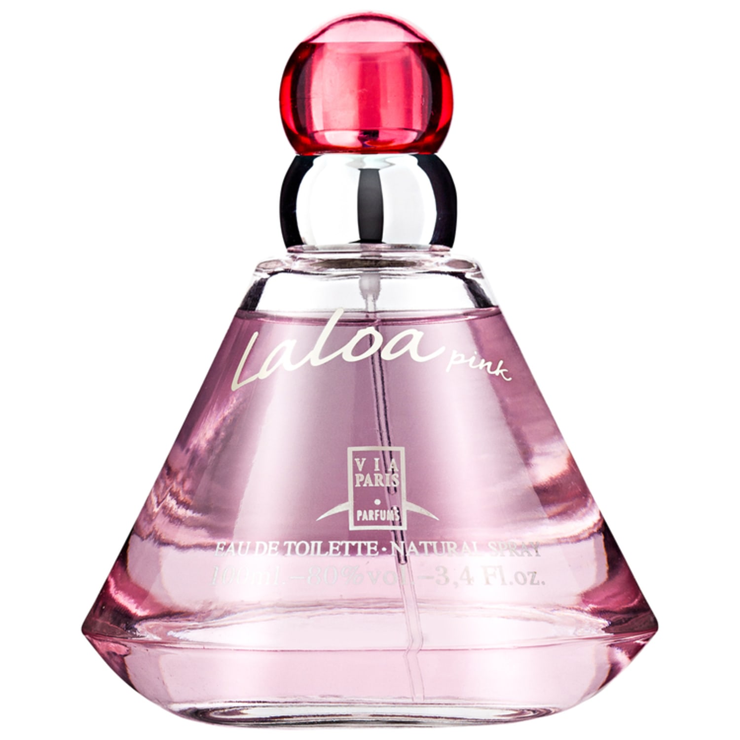 Laloa Pink Via Paris Eau de Toilette - Perfume Feminino 100ml