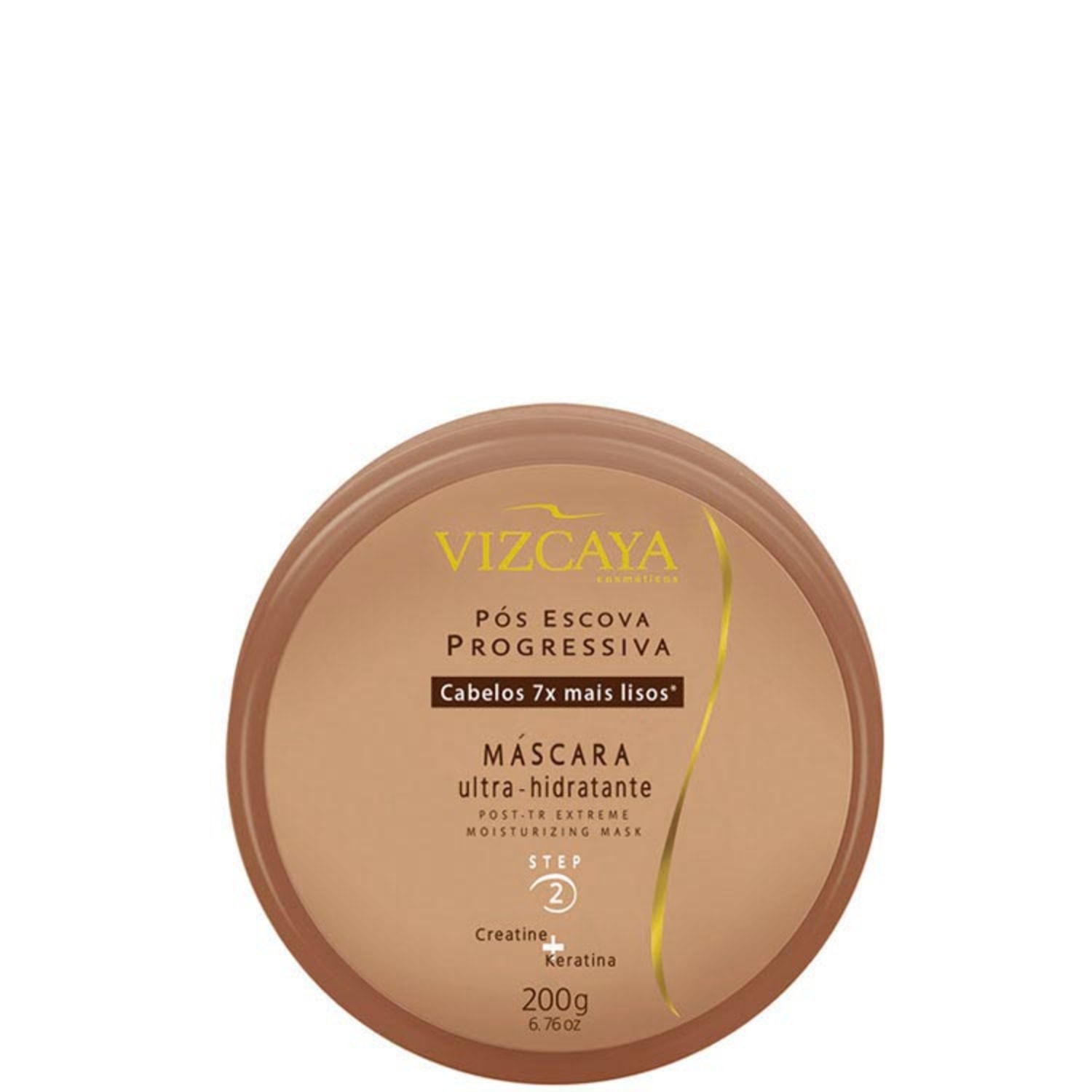 Vizcaya Pós Escova Progressiva Máscara - Tratamento 200g