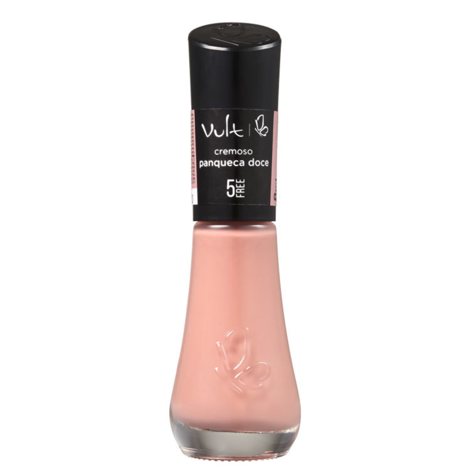 Esmalte Cremoso Rosa Nude Panqueca Doce 5Free 8ml
