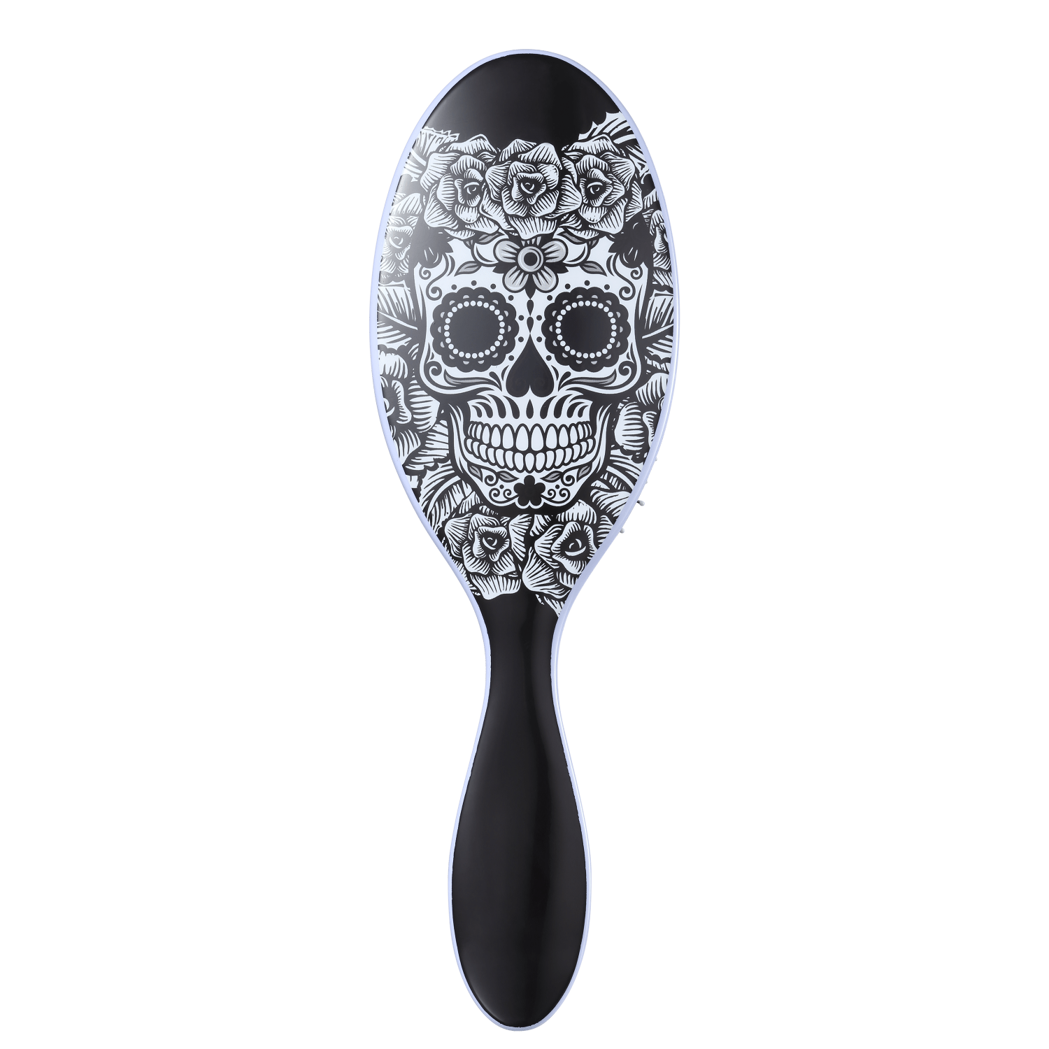 Wet Brush Pro Caveira Branca - Escova Oval 