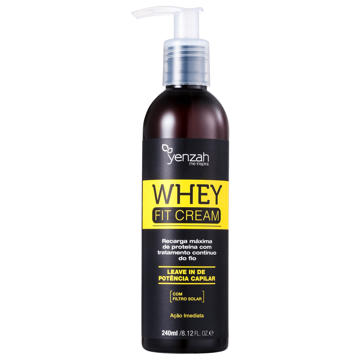 Yenzah Power Whey Fit Cream Potência Capilar - Leave-in 240ml