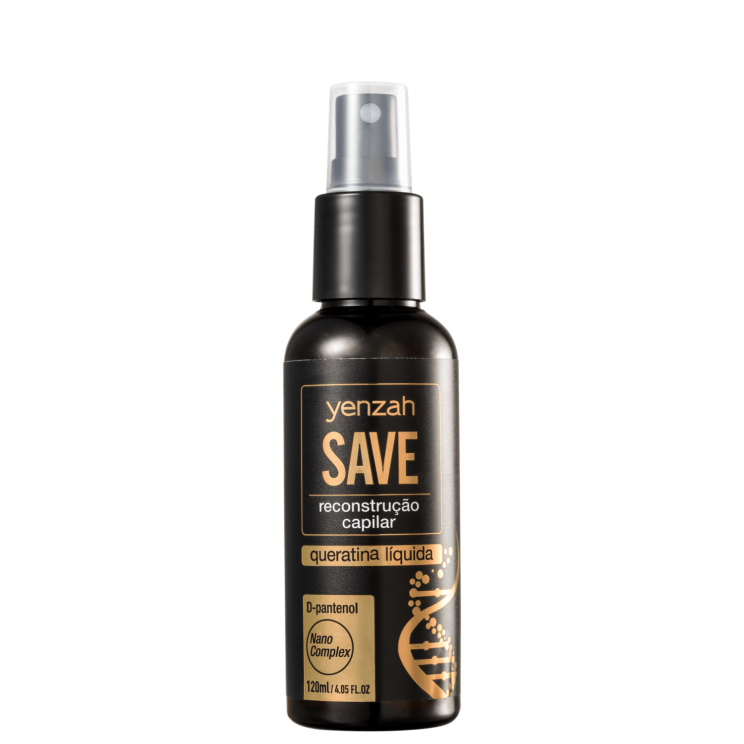 Yenzah Save Queratina Líquida - Tratamento Reconstrutor 120ml