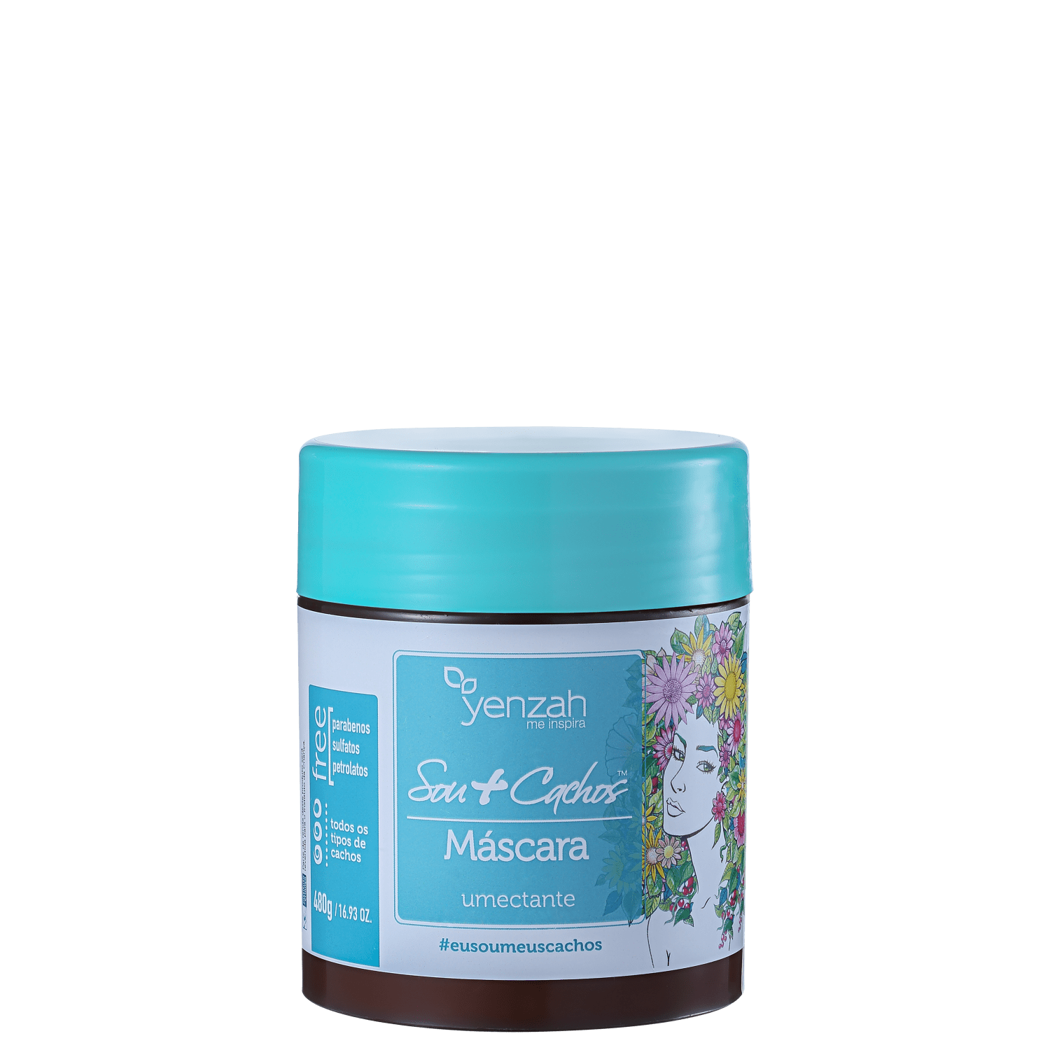 Yenzah Sou+Cachos - Máscara de Nutrição 480g