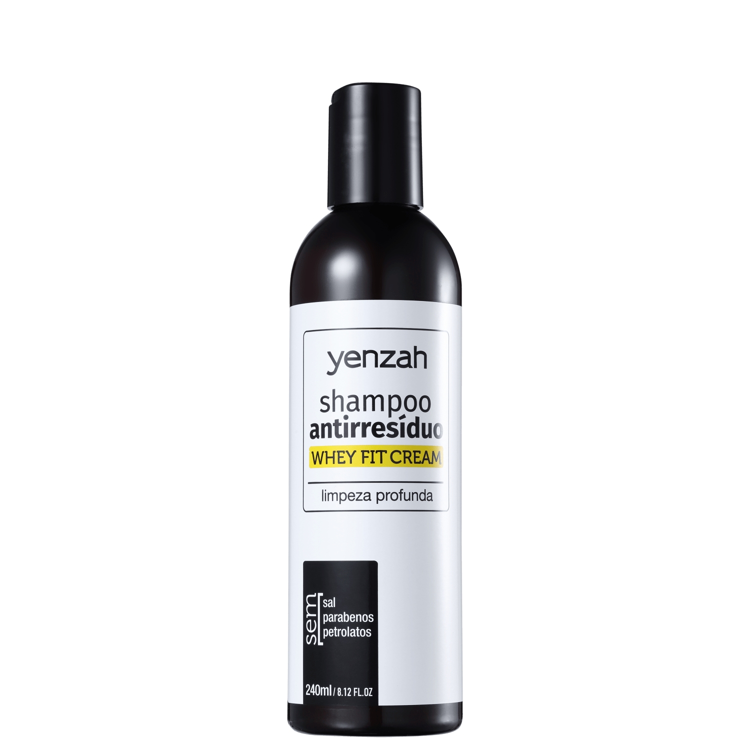 Yenzah Power Whey Whey Fit Cream - Shampoo Antirresíduo 240ml