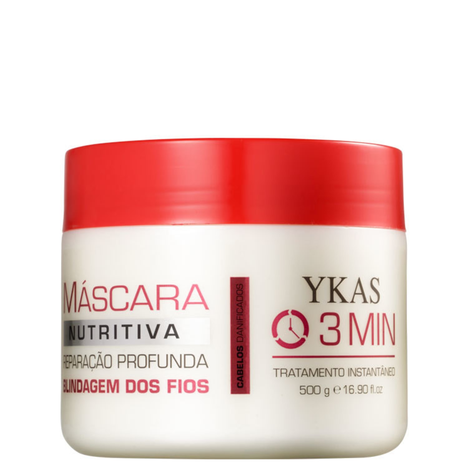 YKAS 3 Minutos - Máscara de Nutrição 500g