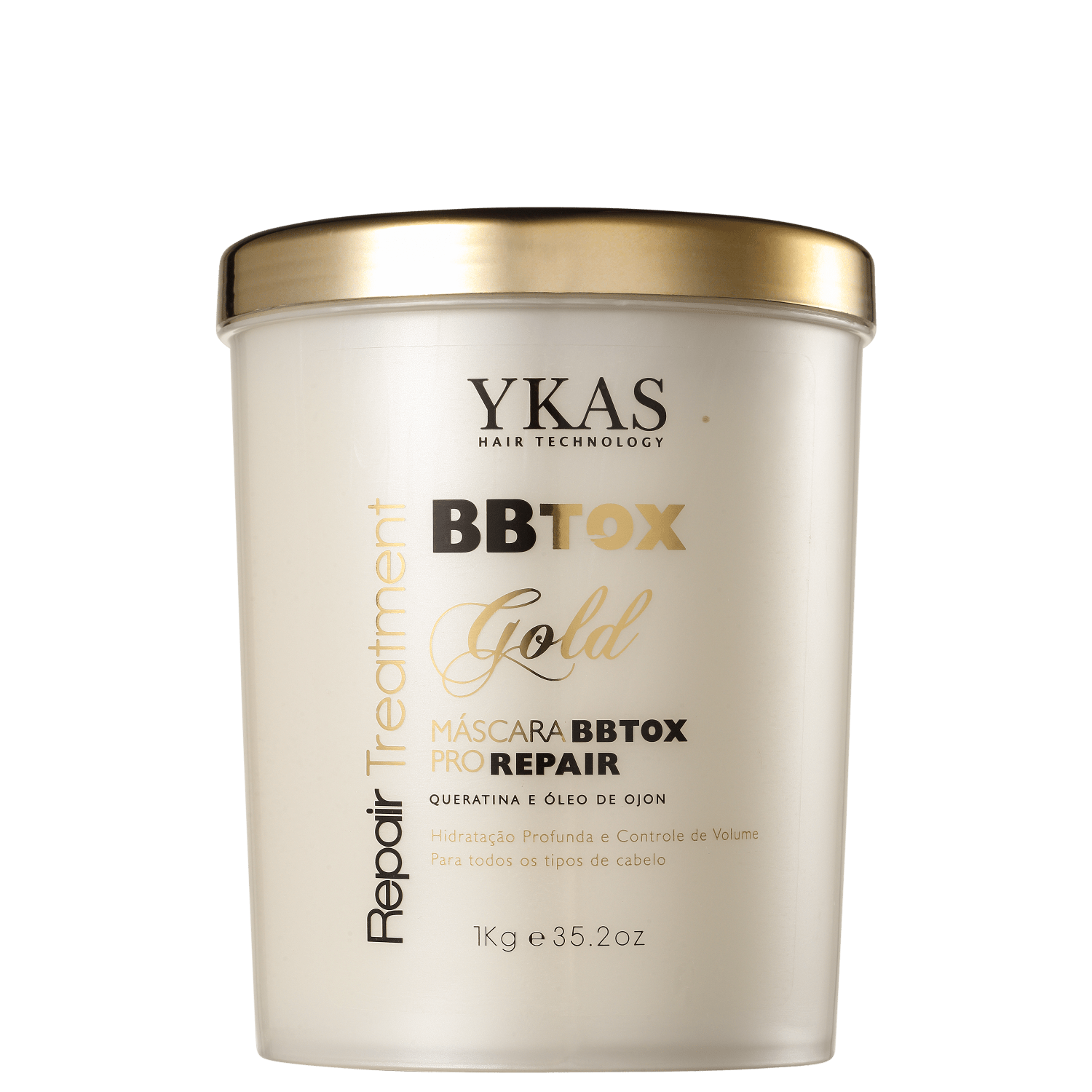 YKAS BBTox Gold Pro Repair - Máscara de Alinhamento Capilar 1Kg