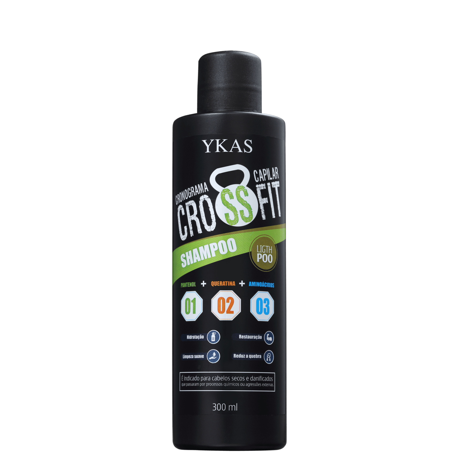YKAS Crossfit Cronograma Capilar - Shampoo 300ml