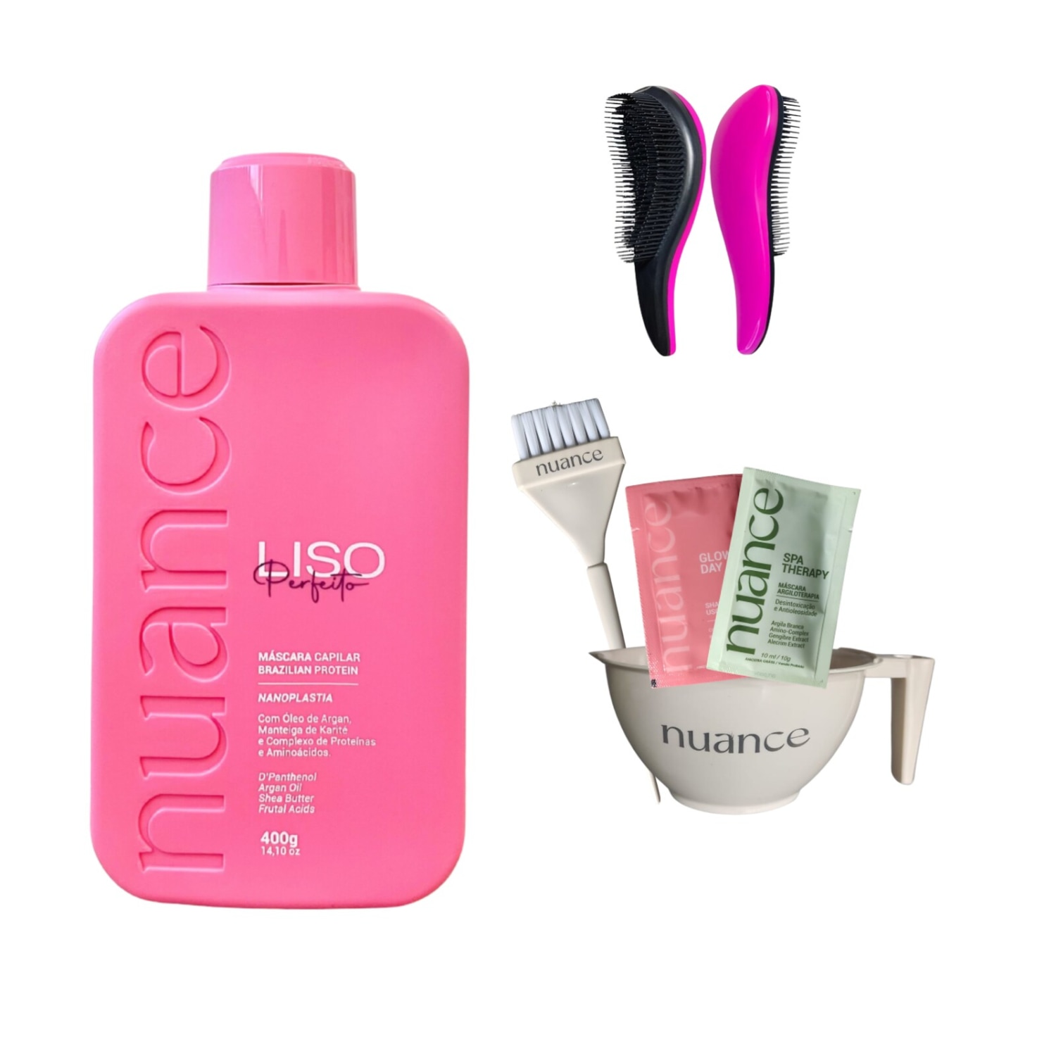 Alinhamento Capilar Nuance Progressiva Liso Perfeito 400g