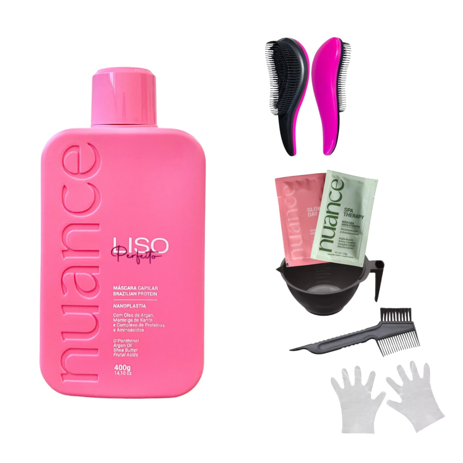 Selagem Redutor De Volume Capilar Liso Perfeito Nuance 400g