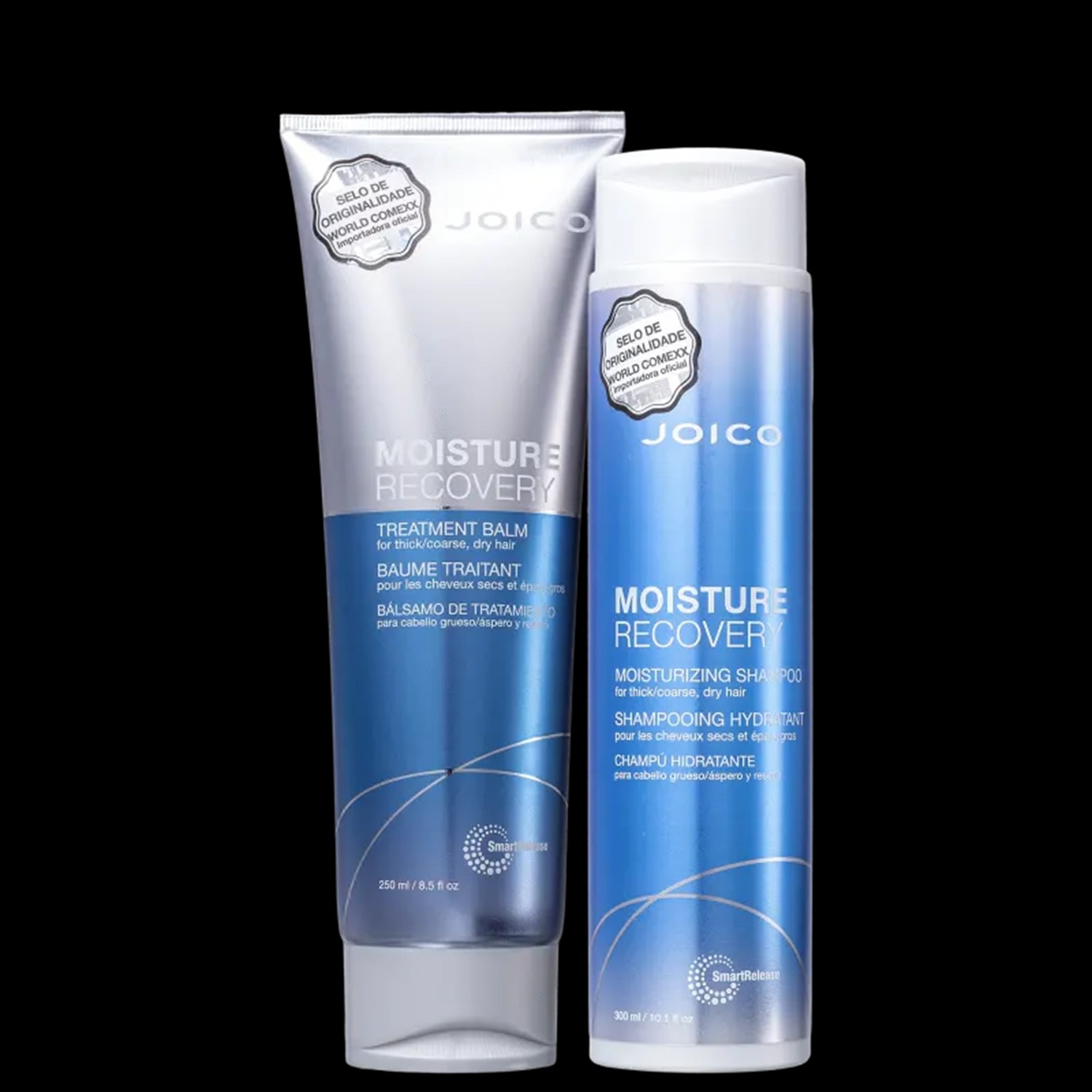 Kit Joico Moisture Shampoo 300ml e Máscara 250g