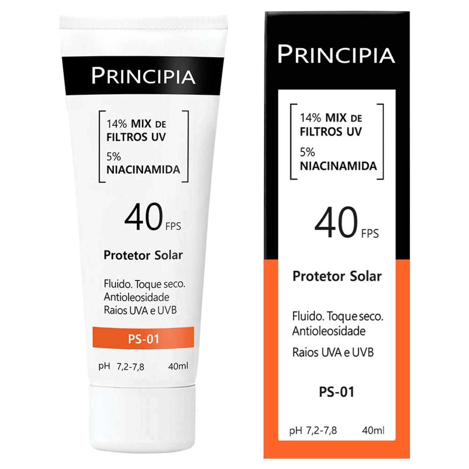 Principia PS-01 FPS 40 - Protetor Solar Facial 40ml