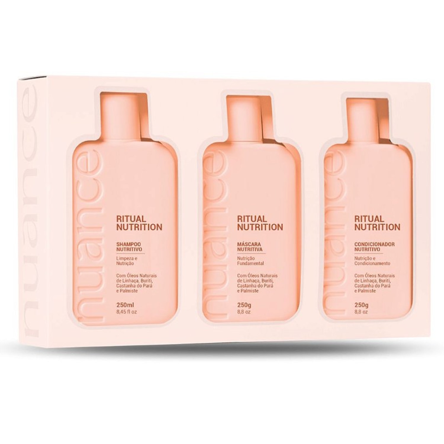 Kit Ritual Nutrition Nutrição Profunda 3 itens Nuance