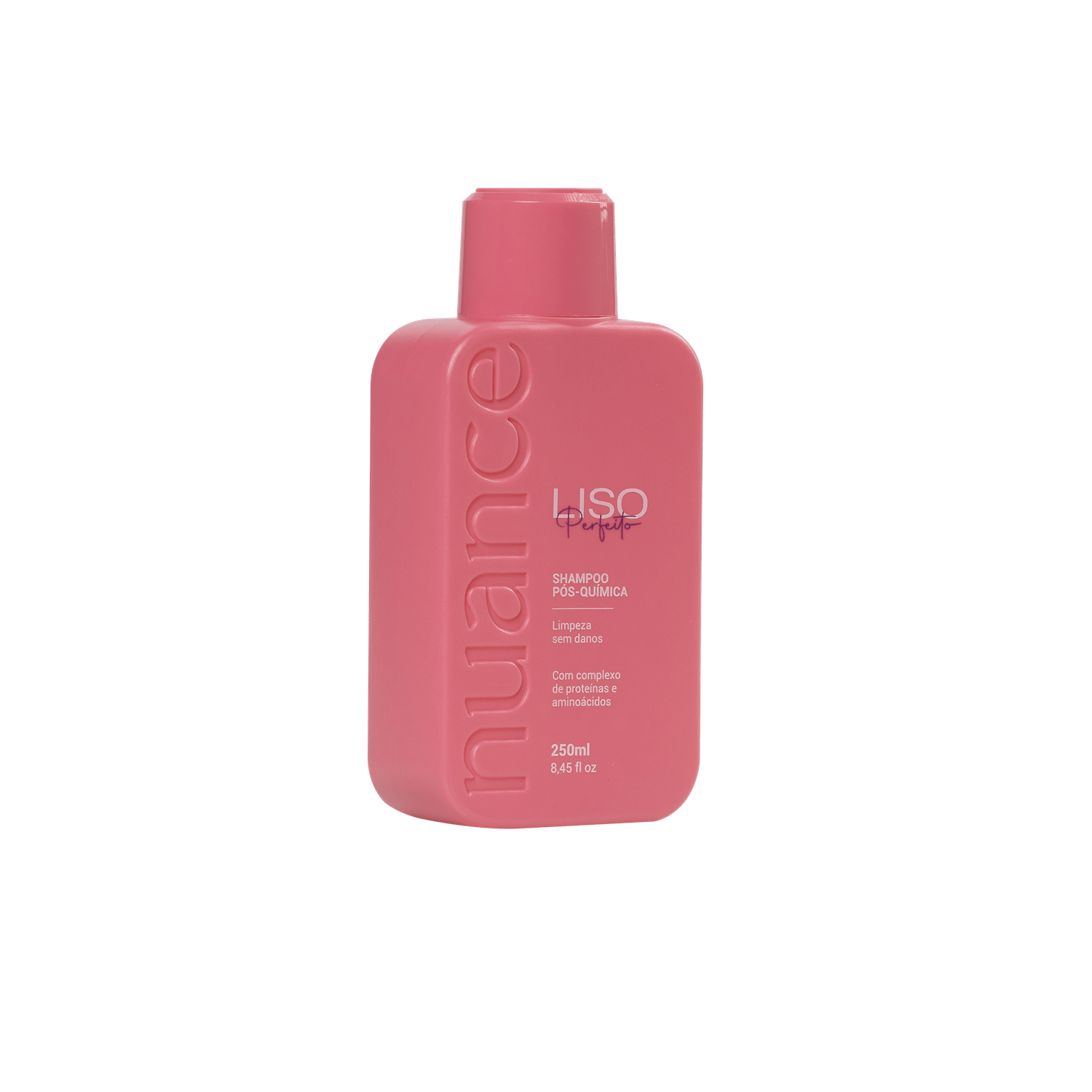 Shampoo Liso Perfeito Pós Química Anti Frizz 250ML Nuance